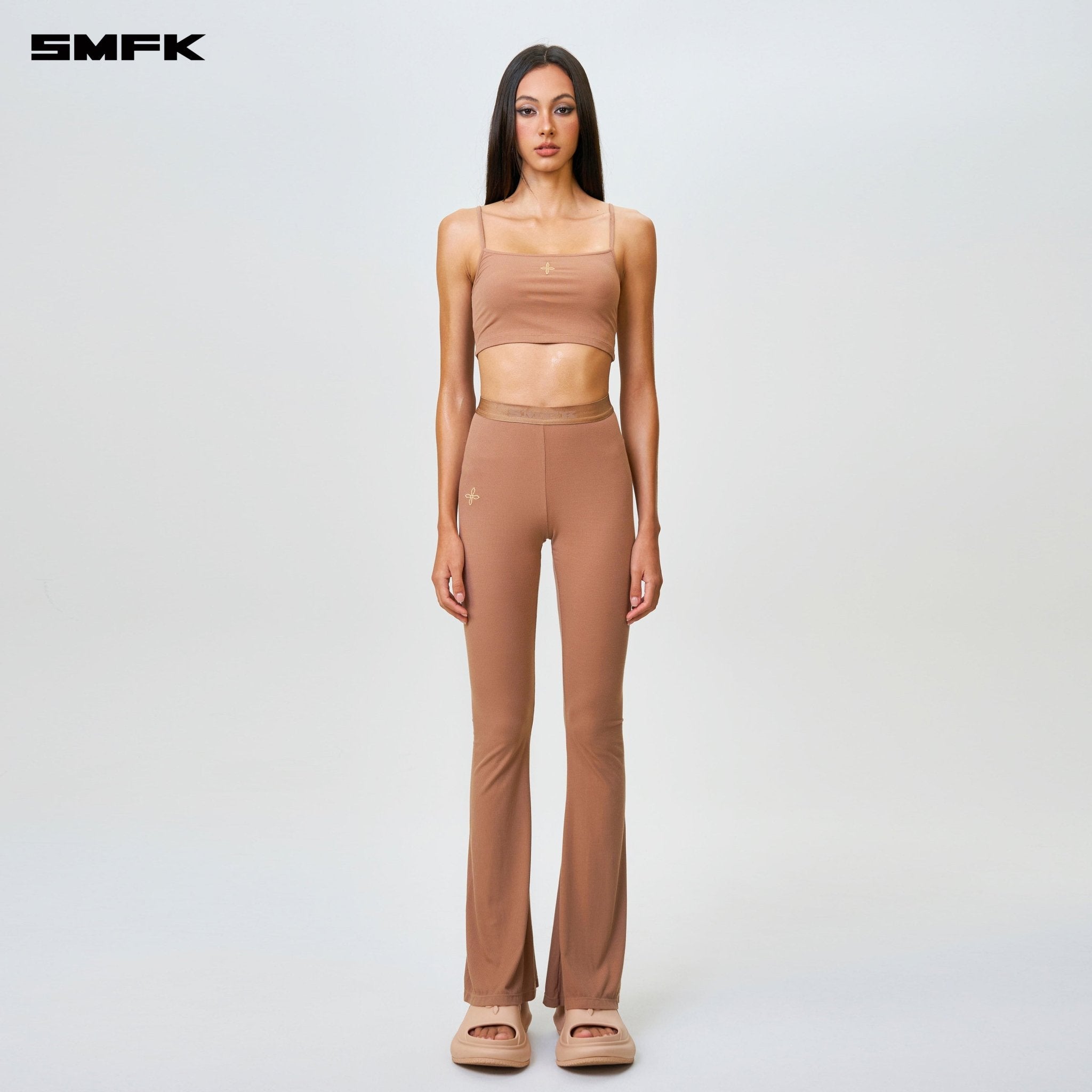 SMFK Compass Hug Ultra - Short Sports Strap Top Nude | MADAX