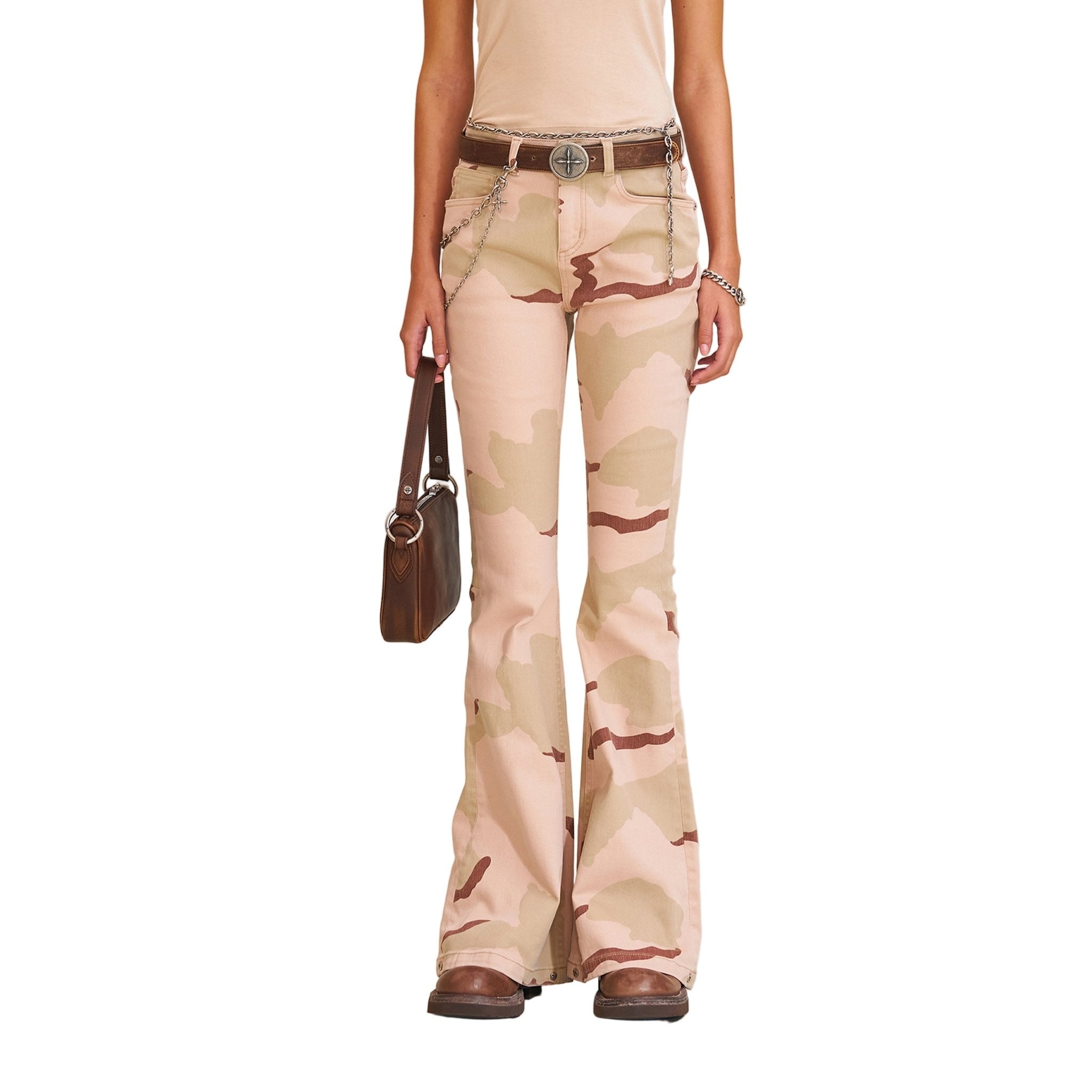 SMFK Compass Hurricane Denim Pants In Desert Camouflage | MADAX