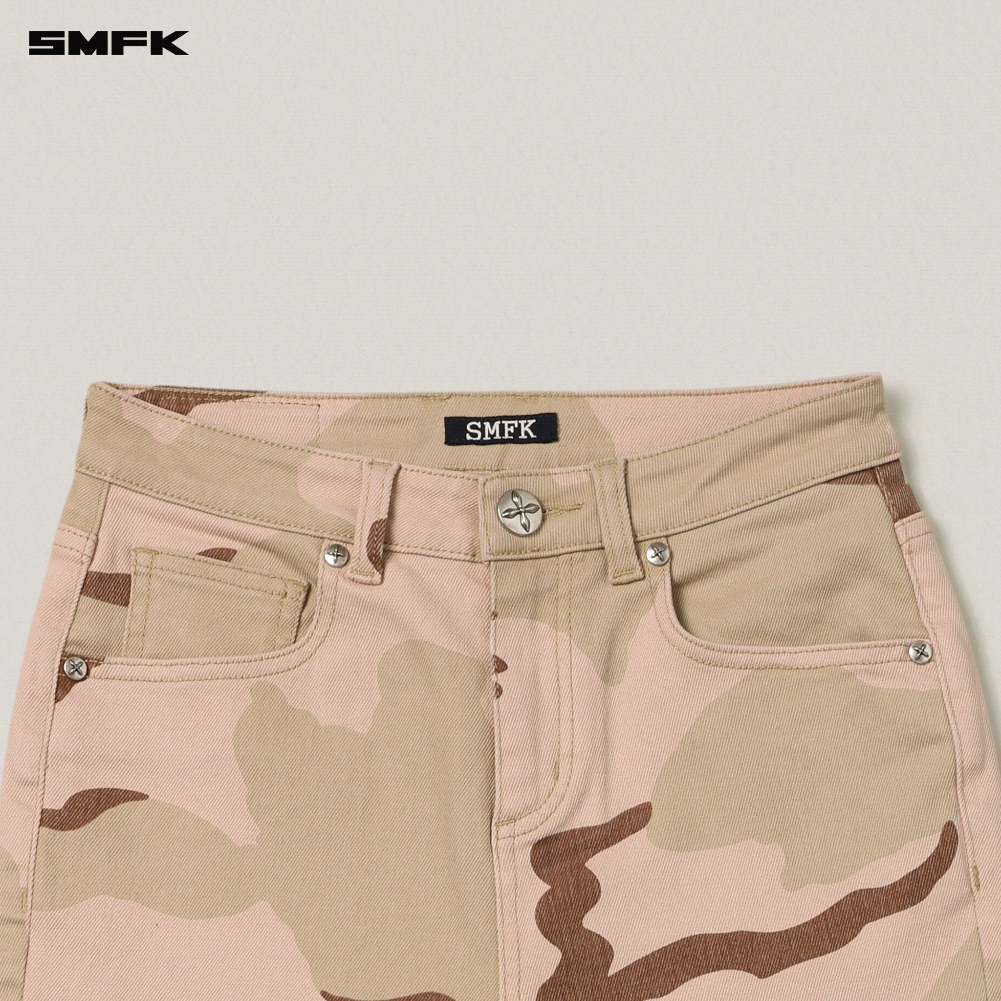SMFK Compass Hurricane Denim Pants In Desert Camouflage | MADAX
