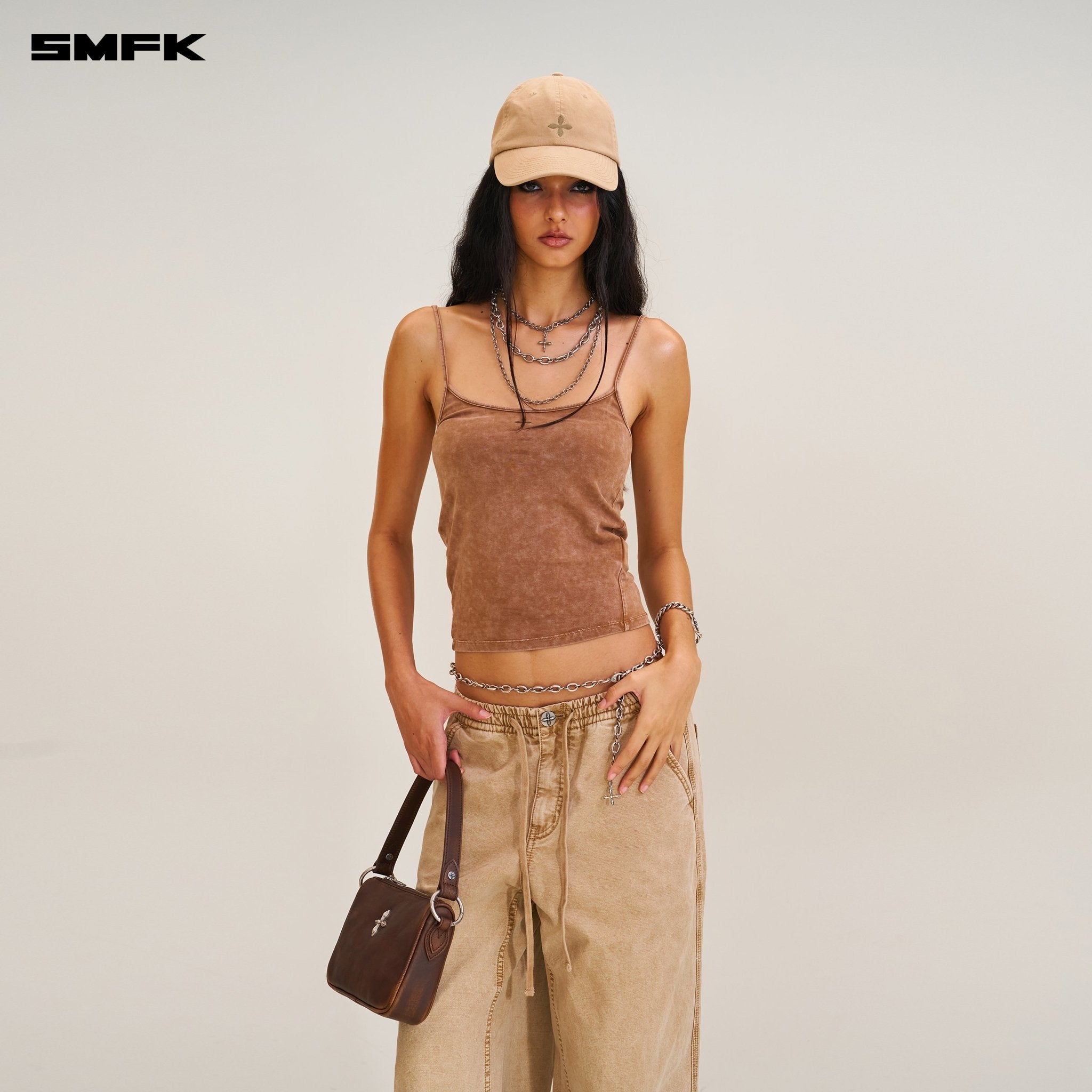 SMFK Compass Infinite Loop Metal Necklace In Antique Silver | MADAX