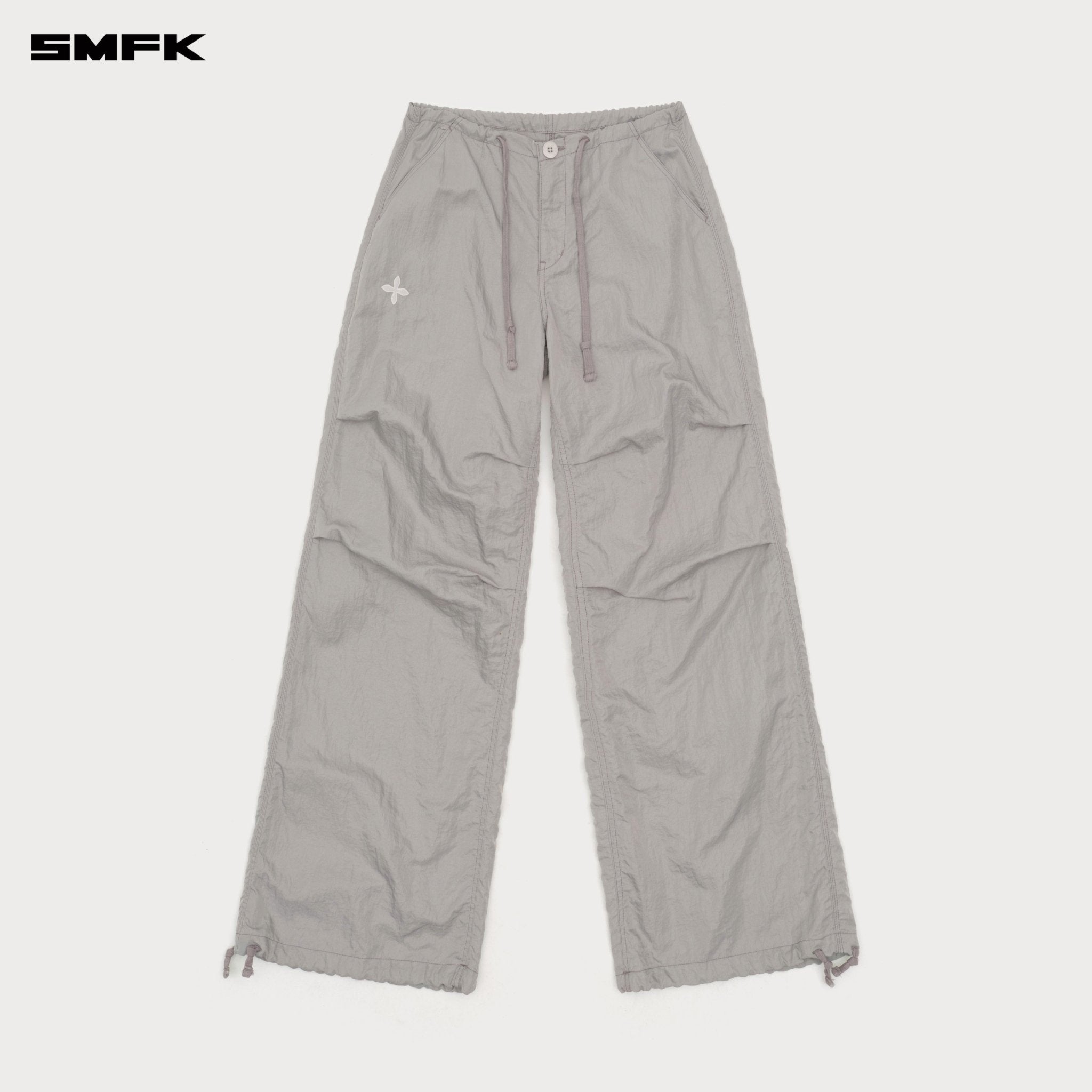 SMFK Compass Lightning Overalls Pants In Gray | MADAX
