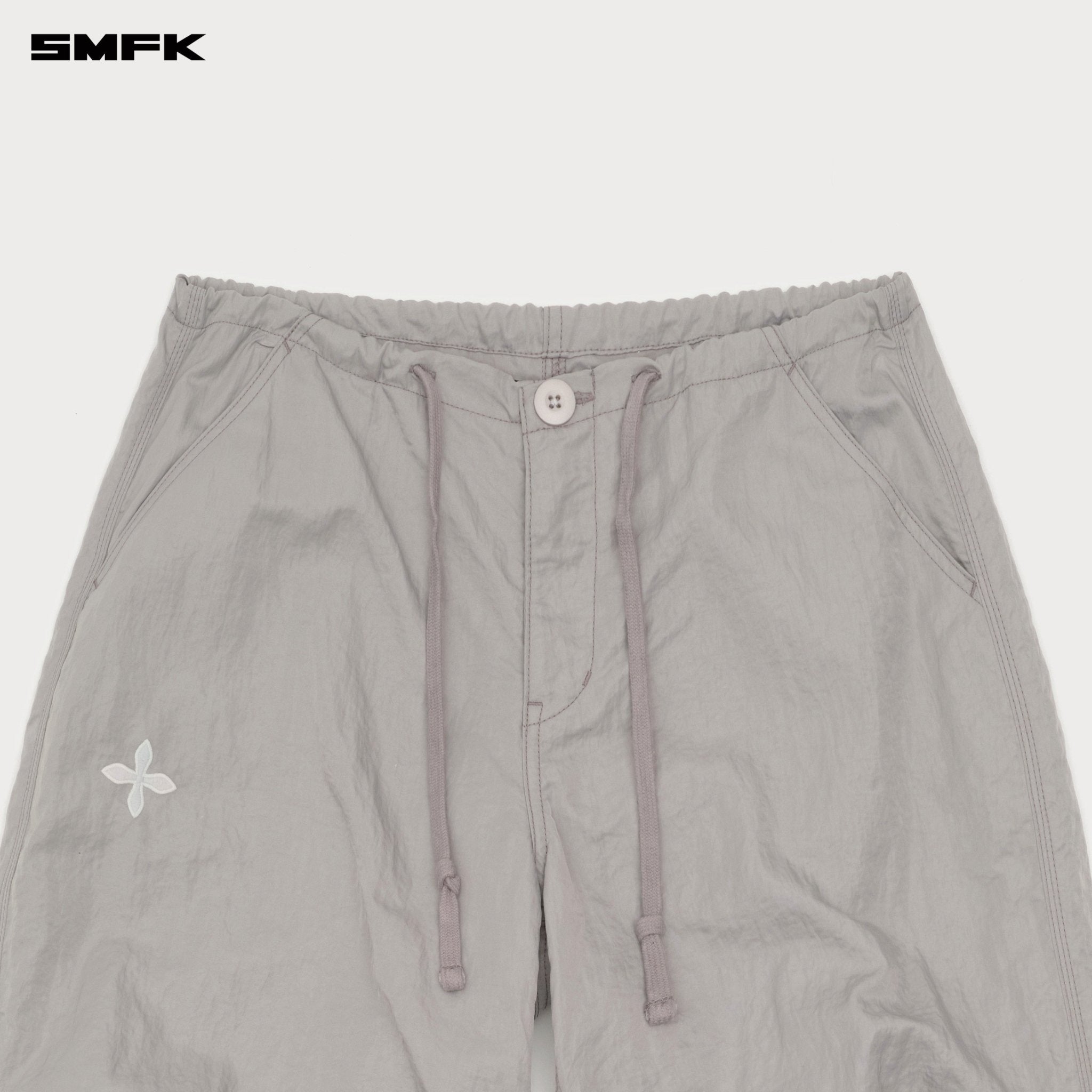 SMFK Compass Lightning Overalls Pants In Gray | MADAX