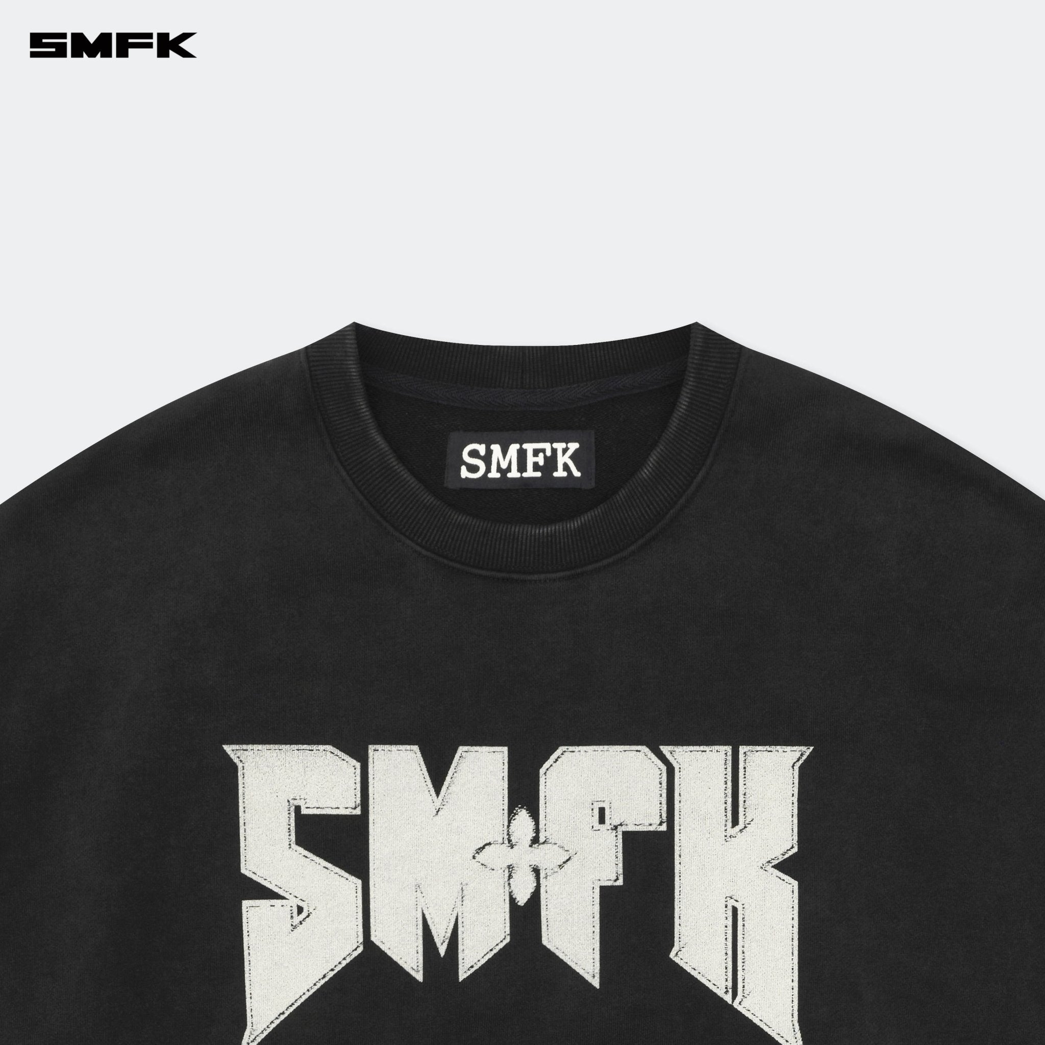 SMFK Compass Metal Rock Retro Loose Sweatshirt | MADAX