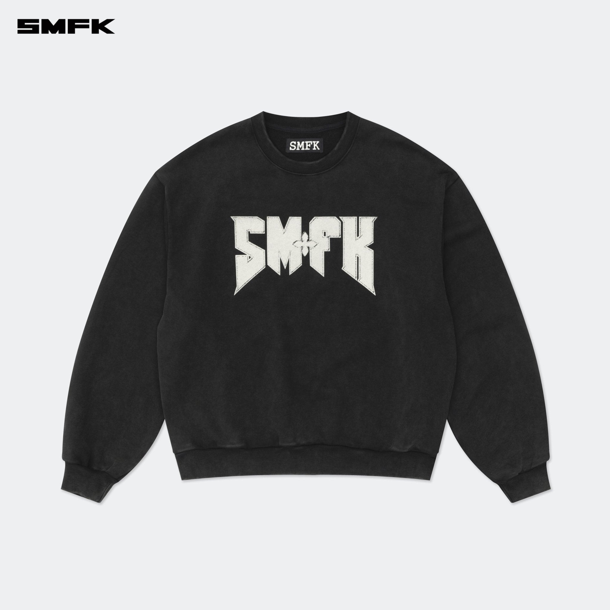 SMFK Compass Metal Rock Retro Loose Sweatshirt | MADAX