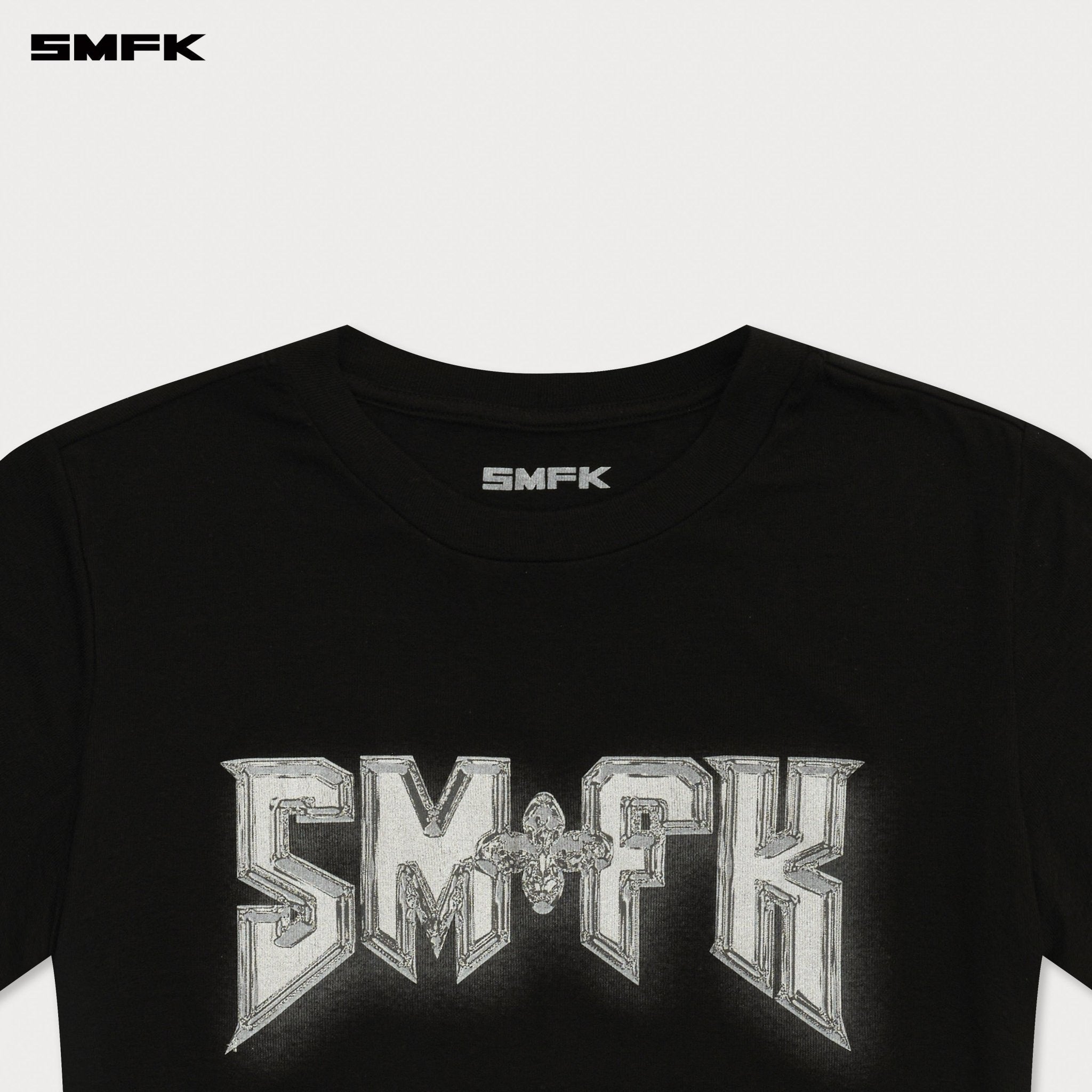 SMFK Compass Metal Rock Slim - Fit Tee In Black | MADAX
