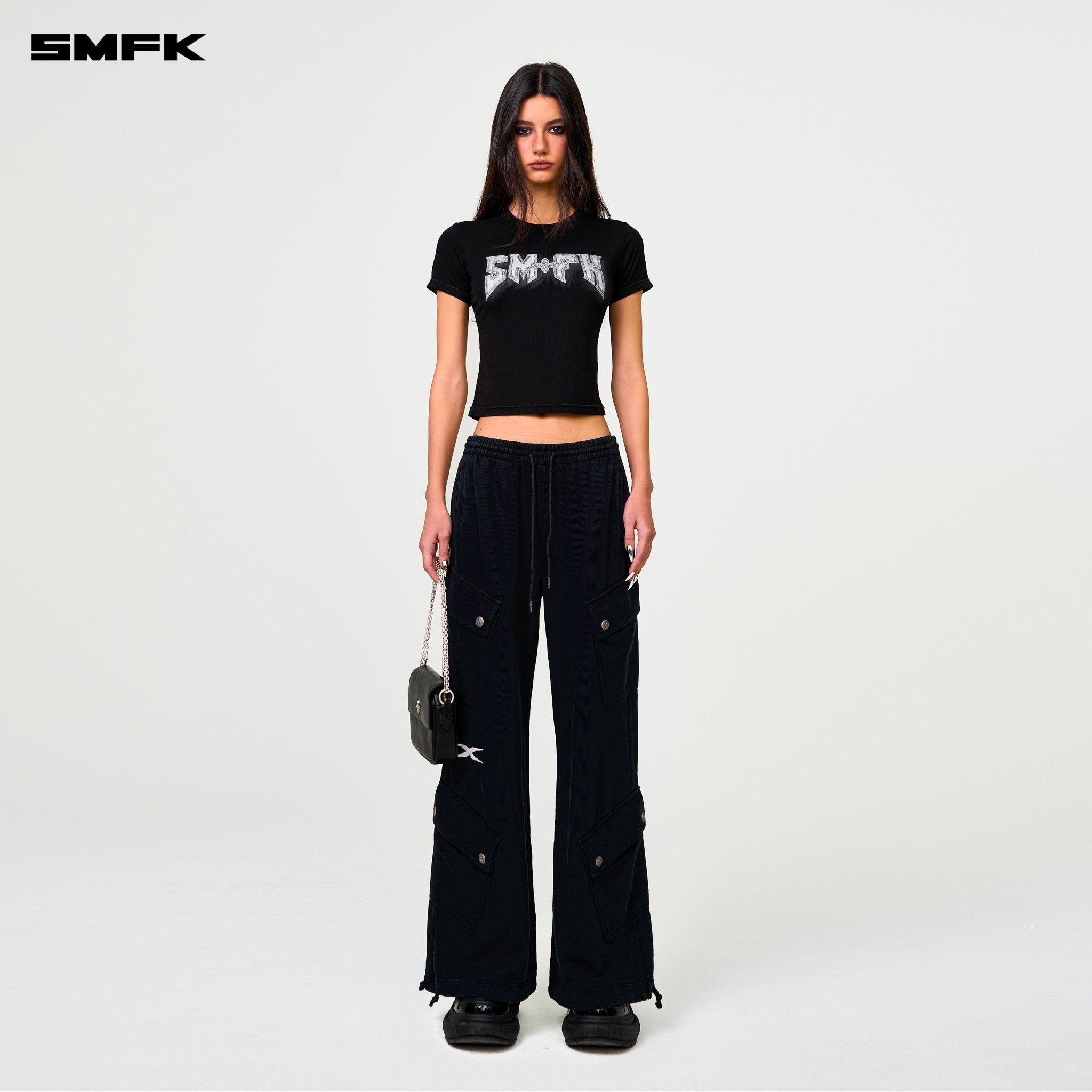 SMFK Compass Metal Rock Slim - Fit Tee In Black | MADAX