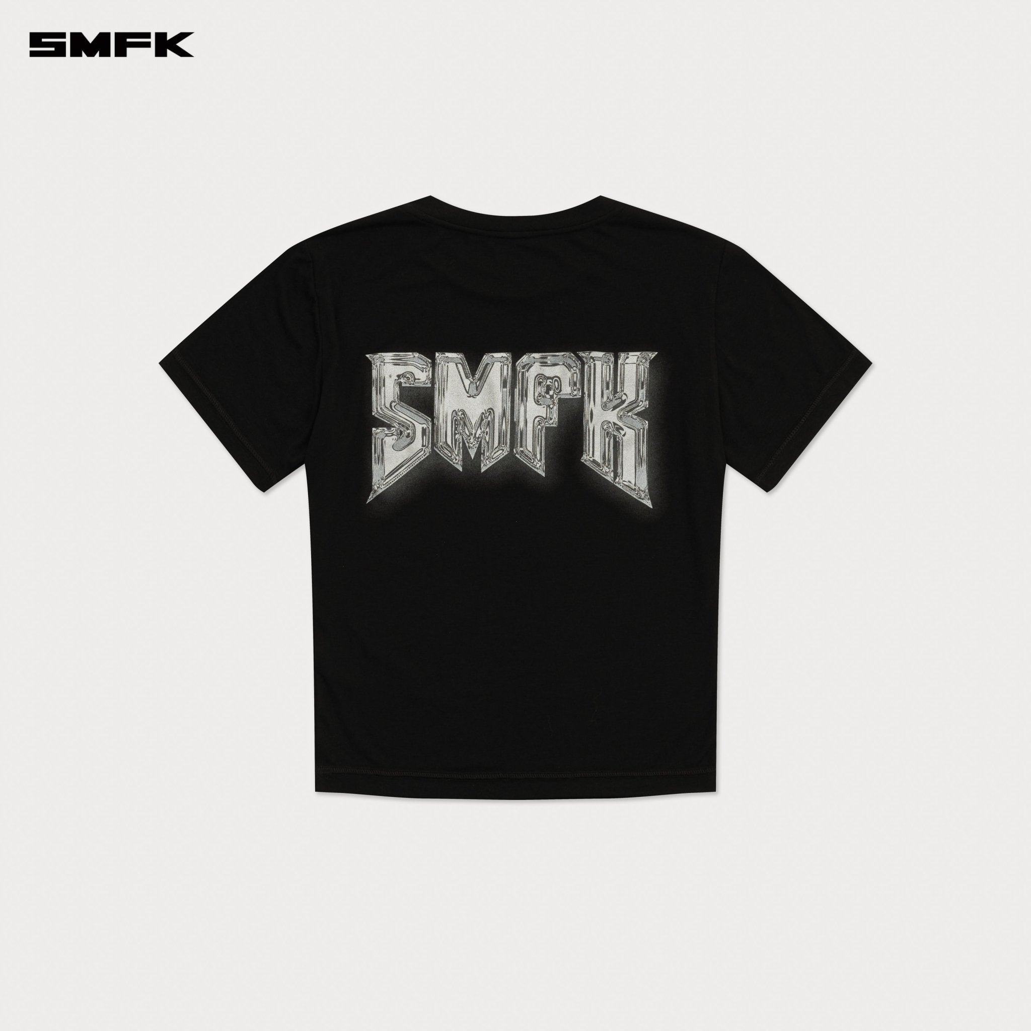 SMFK Compass Metal Rock Slim - Fit Tee In Black | MADAX