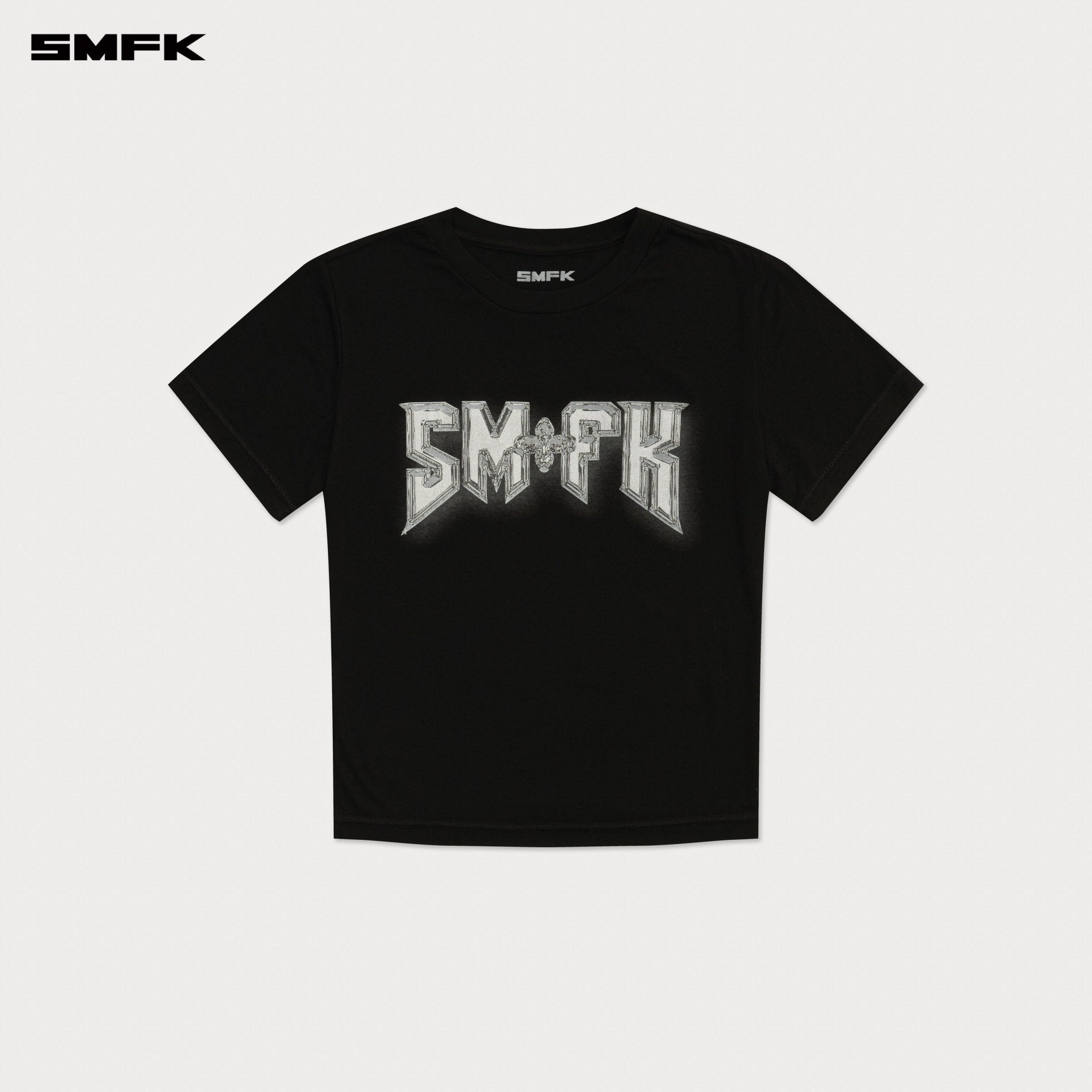 SMFK Compass Metal Rock Slim - Fit Tee In Black | MADAX