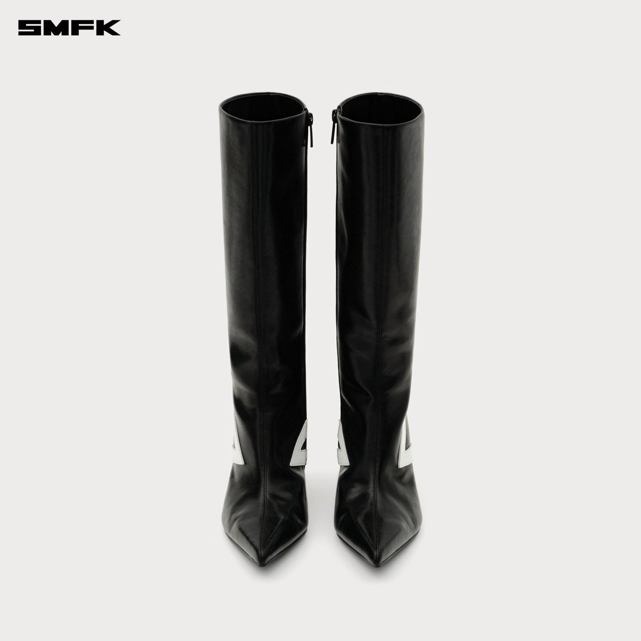 SMFK Compass Meteor High - Heeled Boots In Black | MADAX