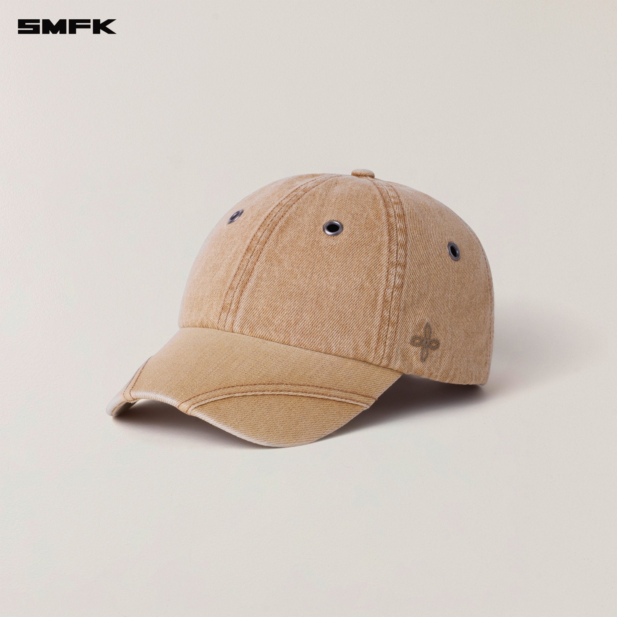 SMFK Compass Mirage Denim Cap In Grassland Khaki | MADAX
