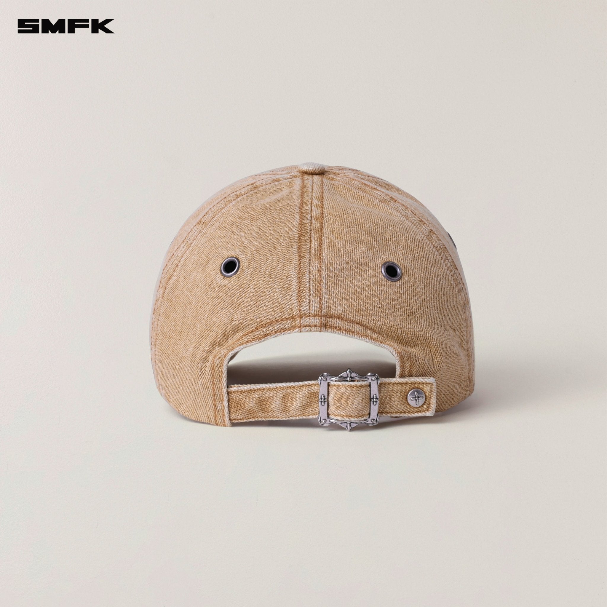 SMFK Compass Mirage Denim Cap In Grassland Khaki | MADAX
