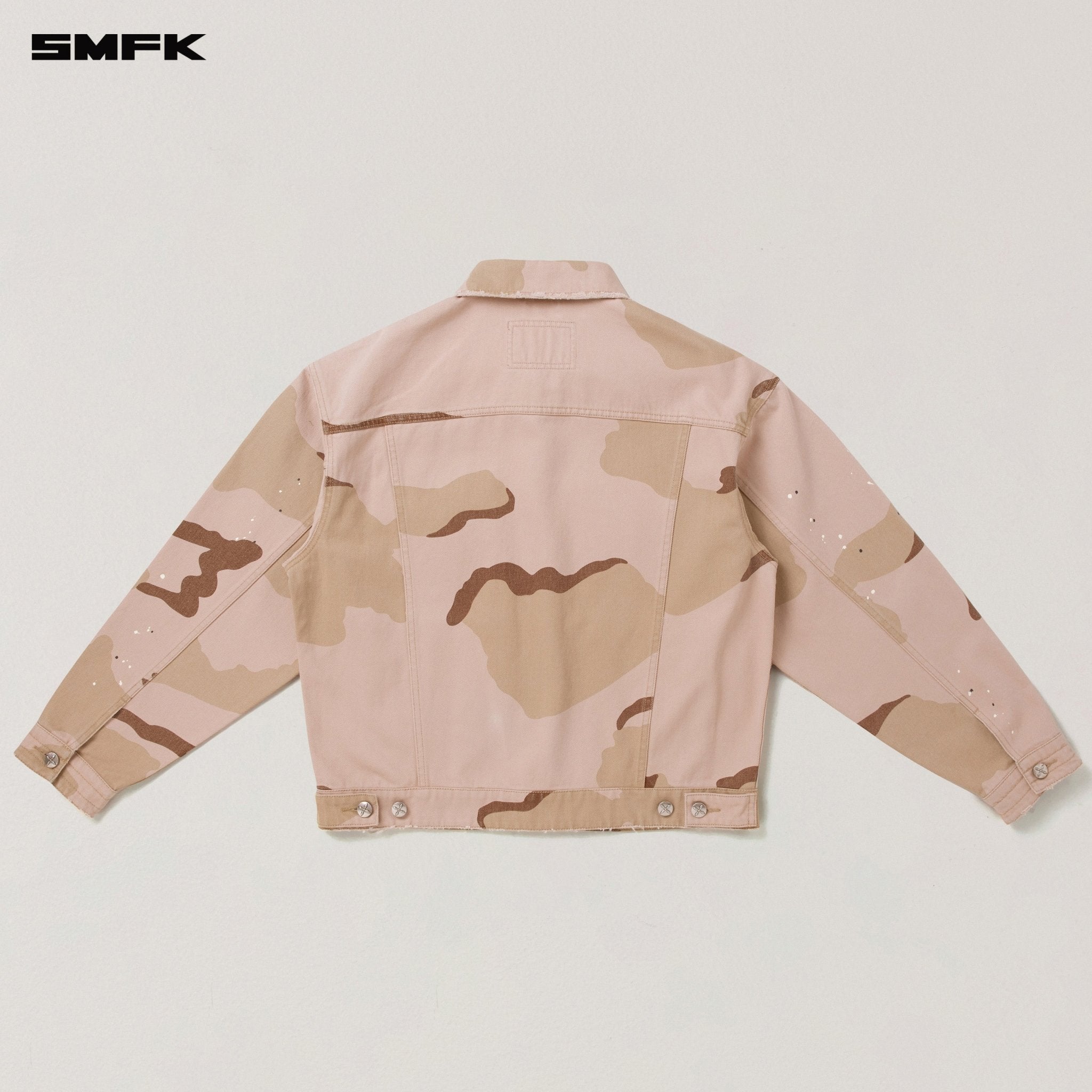 SMFK Compass Mode Camo Denim Jacket In Desert Camouflage | MADAX