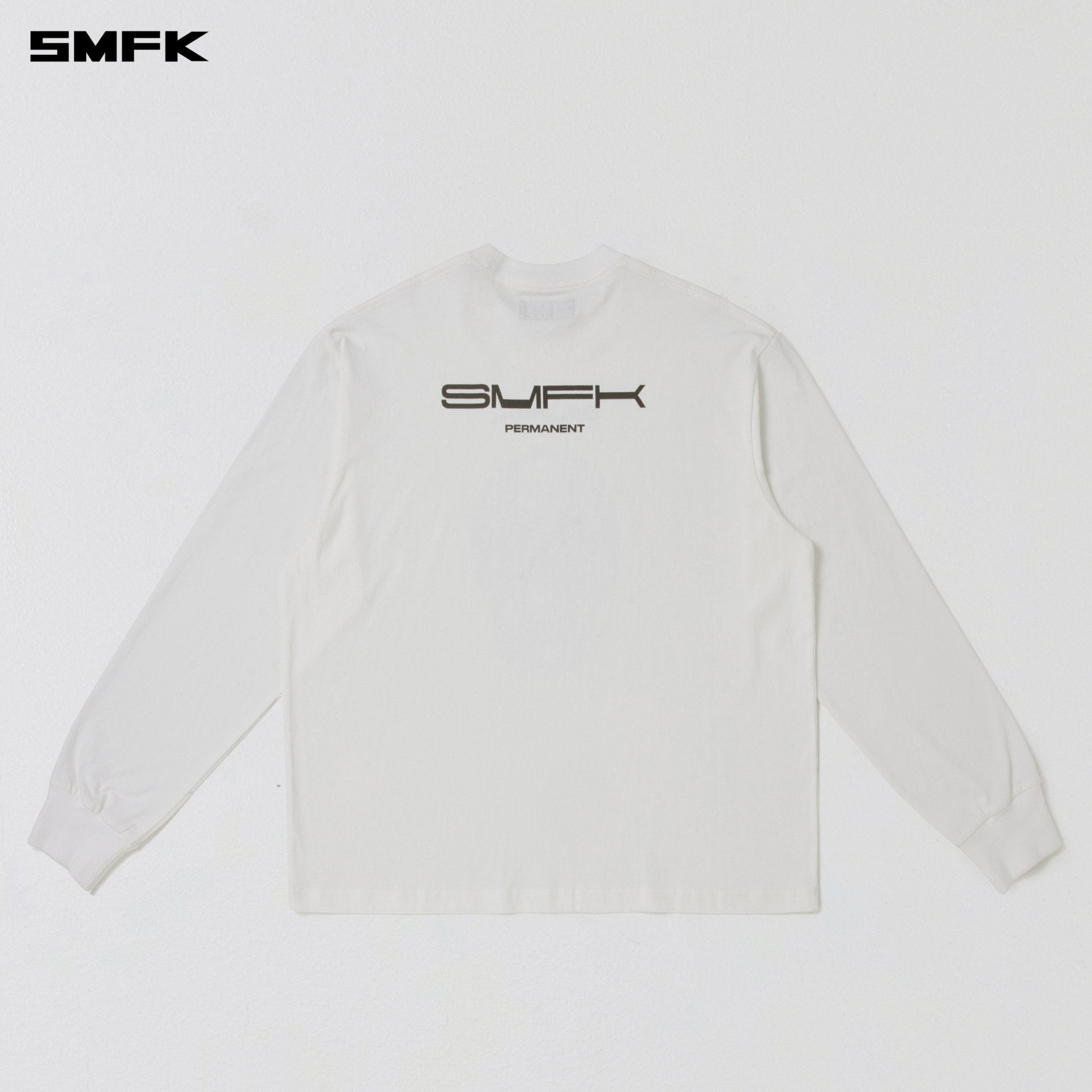 SMFK COMPASS MODE MASSIVE PULLOVER - PERMANENT CLOUD WHITE | MADAX