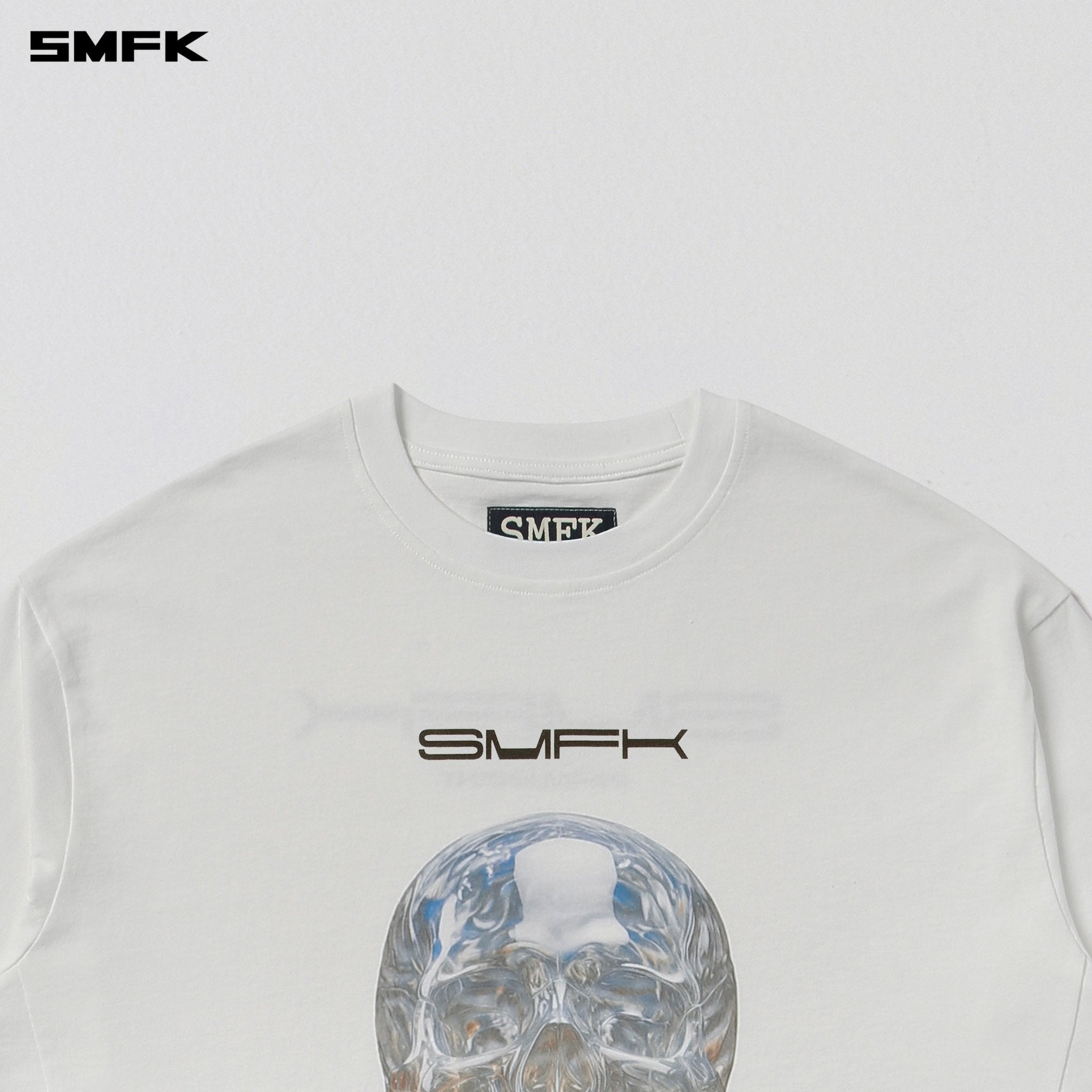 SMFK COMPASS MODE MASSIVE PULLOVER - PERMANENT CLOUD WHITE | MADAX