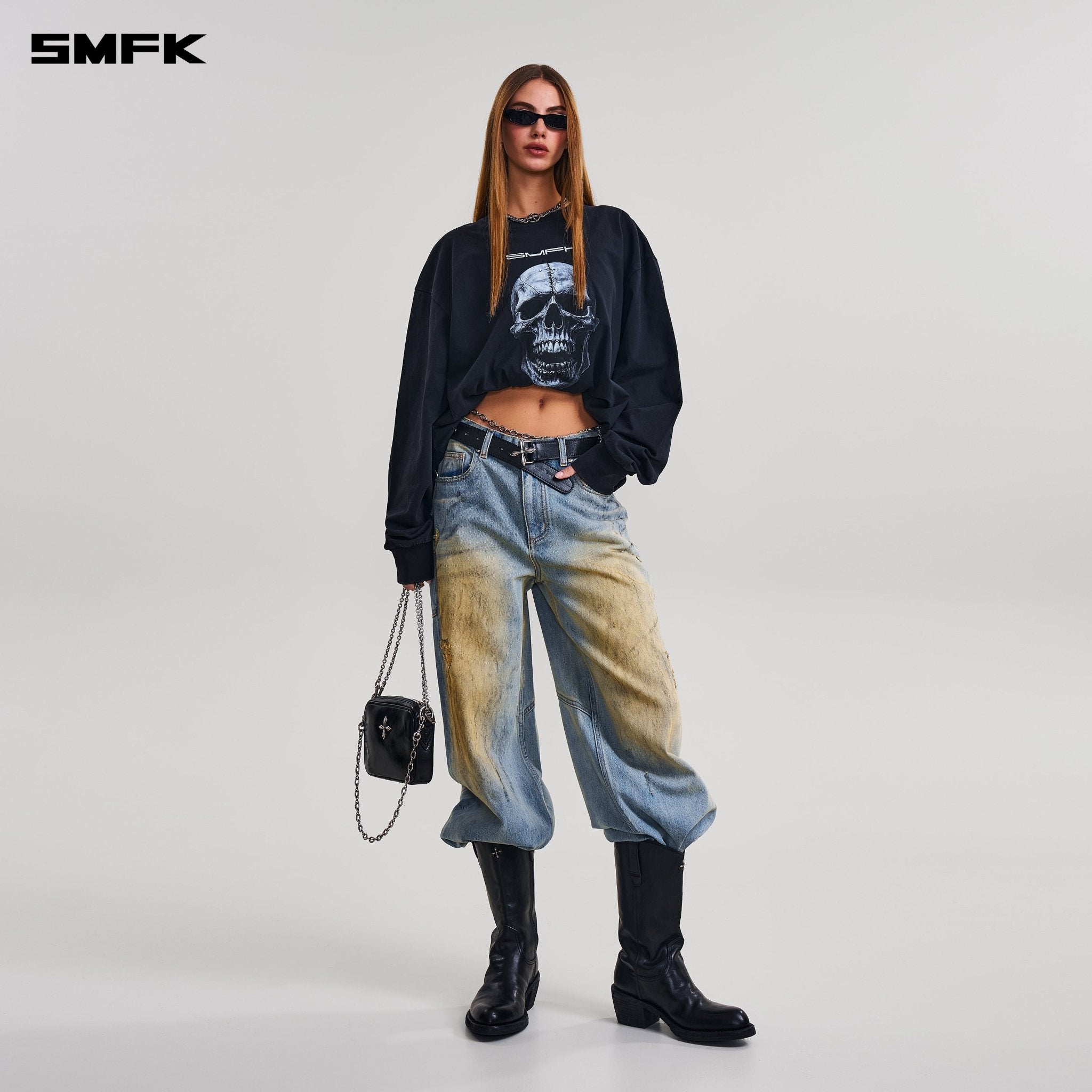 SMFK COMPASS MODE MASSIVE PULLOVER - PERMANENT WILD BLACK | MADAX
