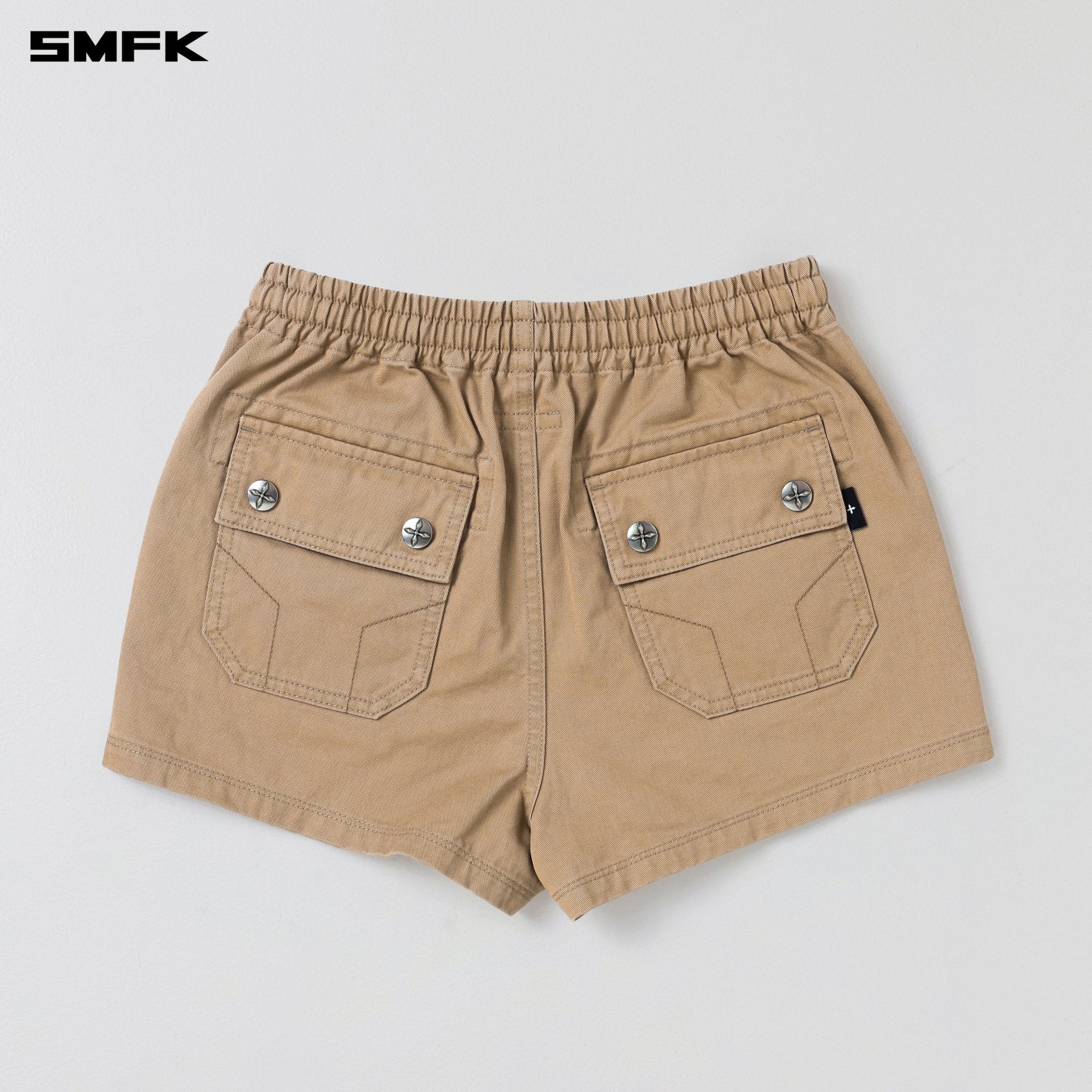 SMFK Compass Mode Rise - Up Shorts In Sand | MADAX