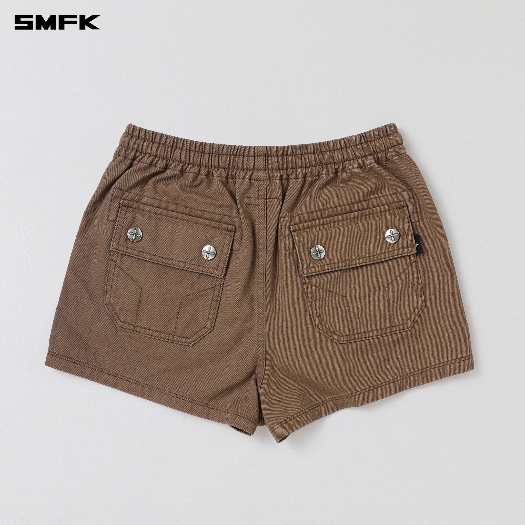 SMFK Compass Mode Rise - Up Shorts In Shadow Brown | MADAX