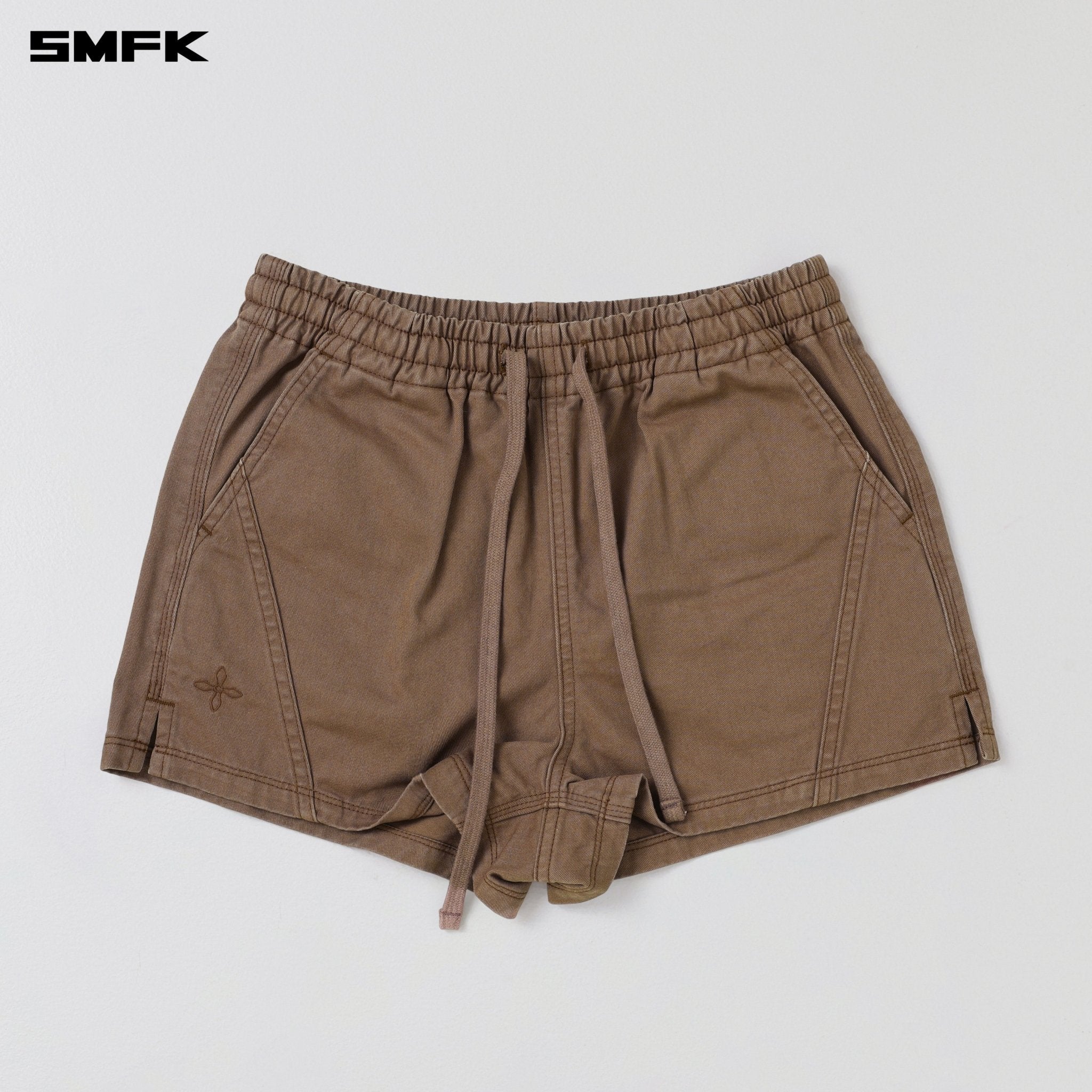 SMFK Compass Mode Rise - Up Shorts In Shadow Brown | MADAX