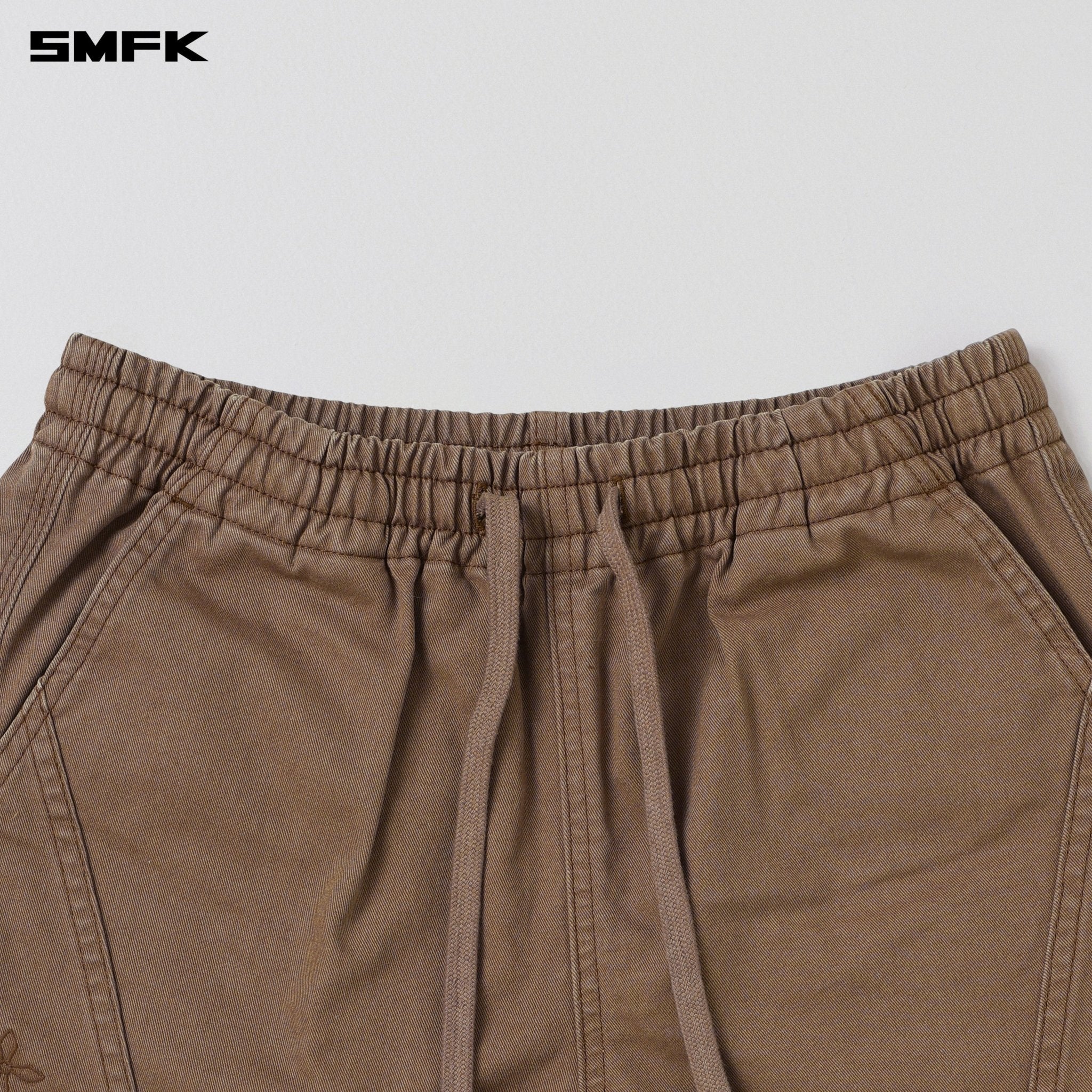 SMFK Compass Mode Rise - Up Shorts In Shadow Brown | MADAX