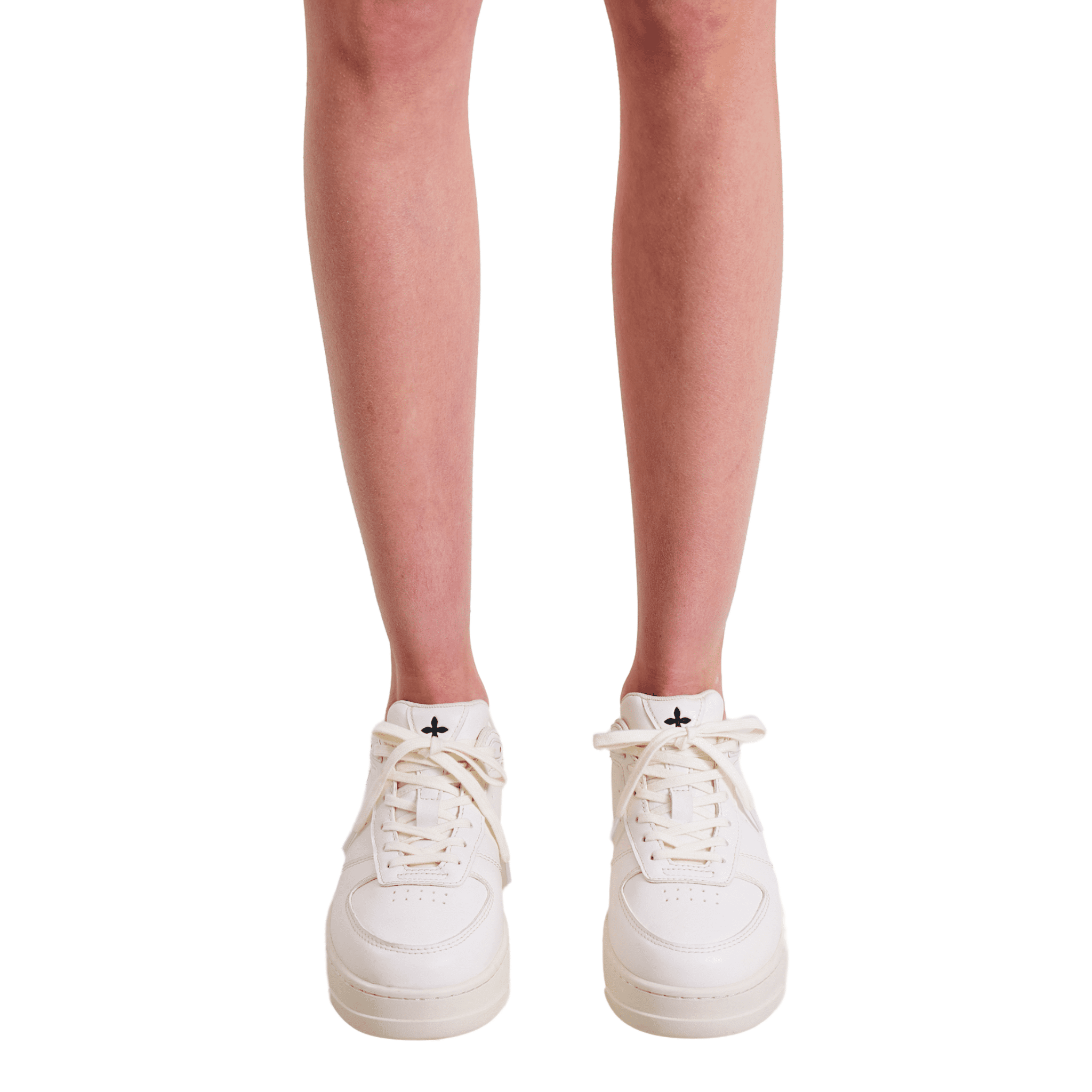 SMFK COMPASS MODE - T LEATHER SNEAKER CLOUD WHITE | MADAX