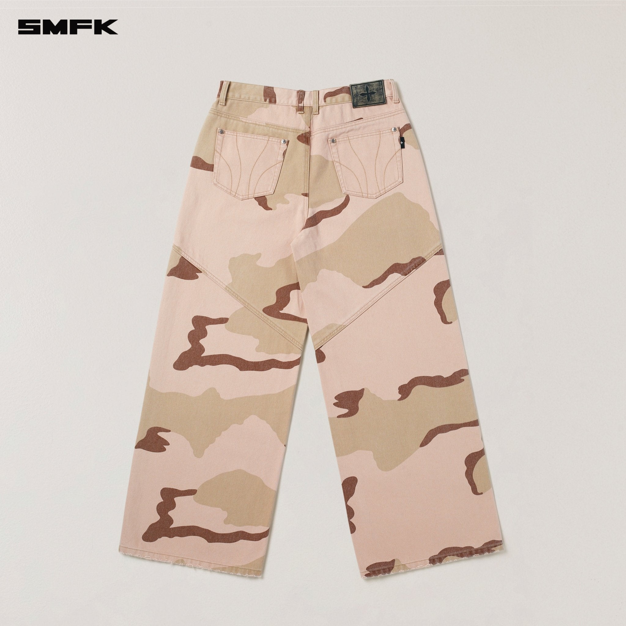 SMFK Compass Mode Tower Denim Pants In Desert Camouflage | MADAX