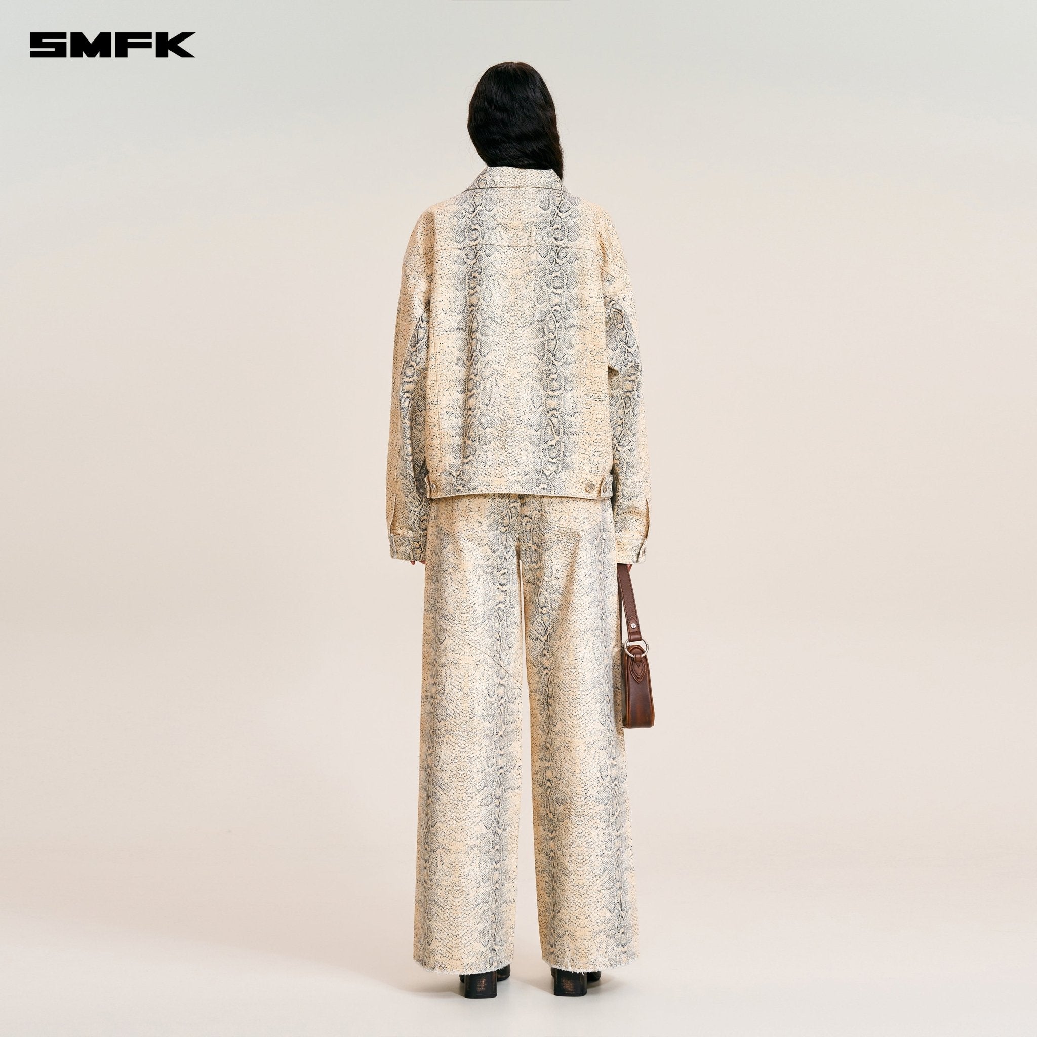 SMFK Compass Mode Tower Denim Pants In Mirage Cobra | MADAX