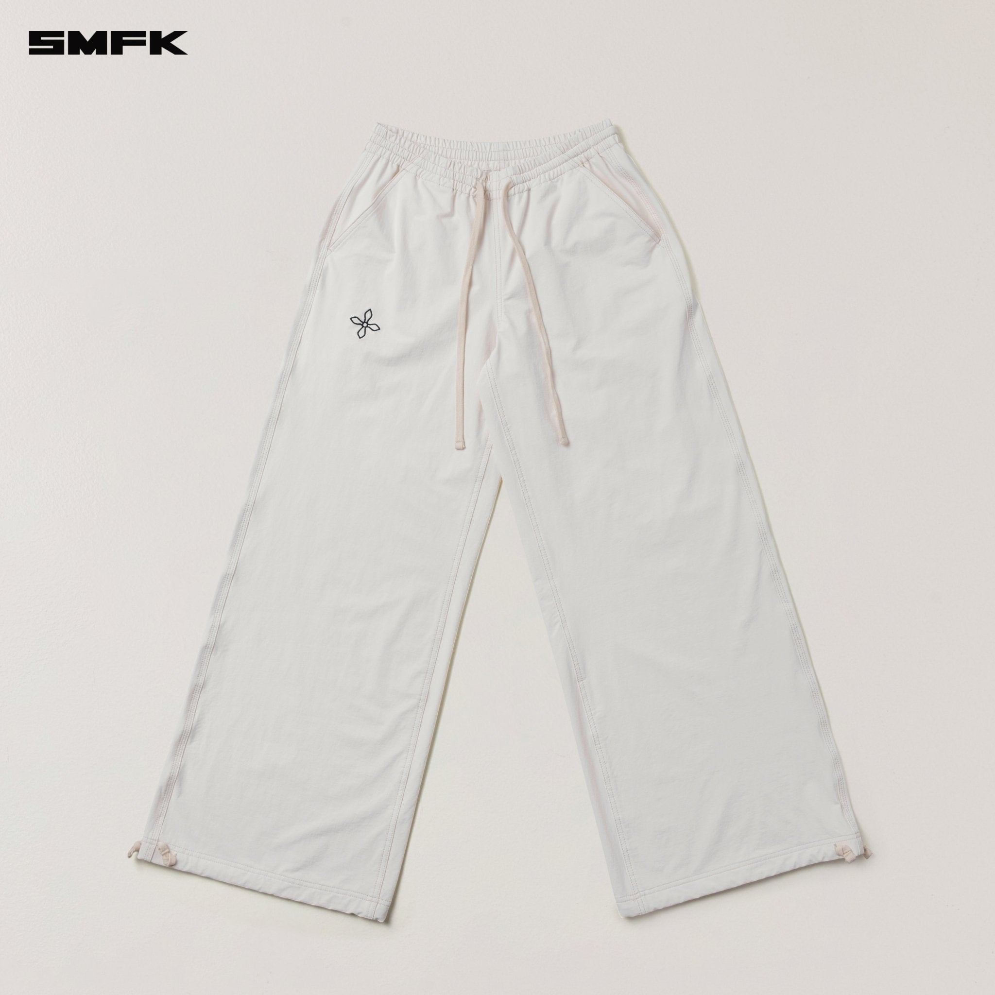 SMFK Compass Mode Tower Hike - Tech Sports Pants In Antique White | MADAX