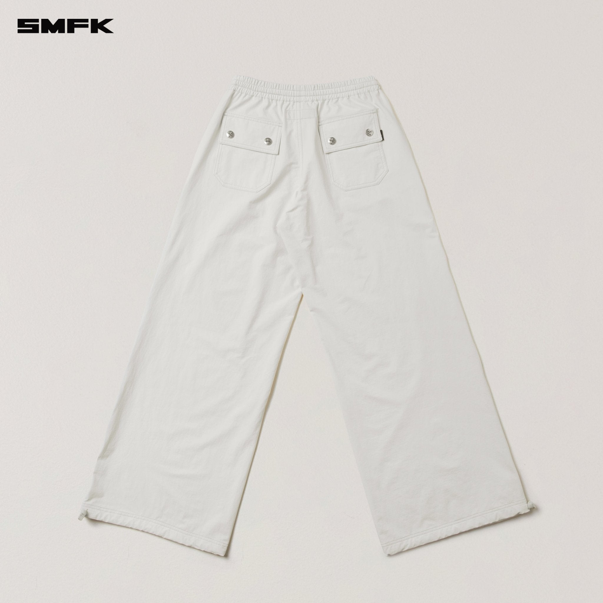 SMFK Compass Mode Tower Hike - Tech Sports Pants In Antique White | MADAX