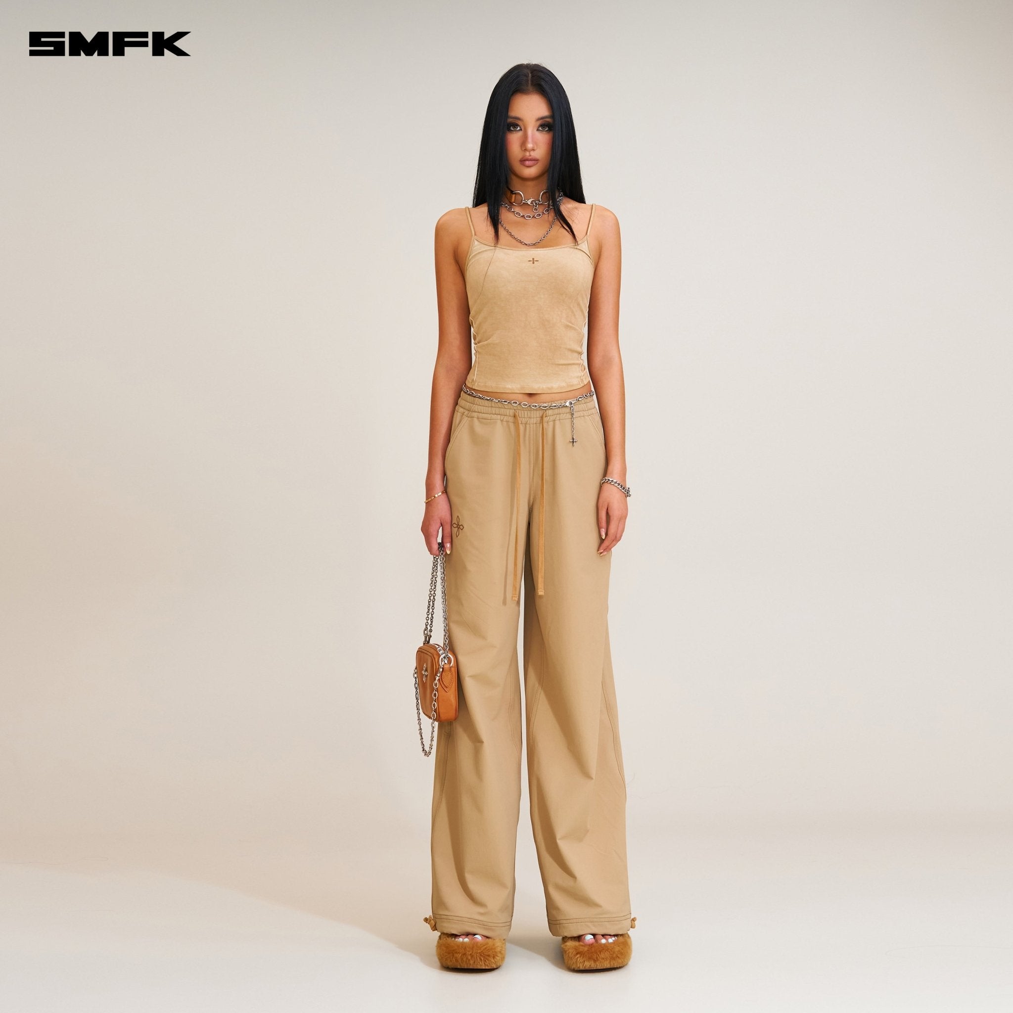 SMFK Compass Mode Tower Hike - Tech Sports Pants In Sand | MADAX
