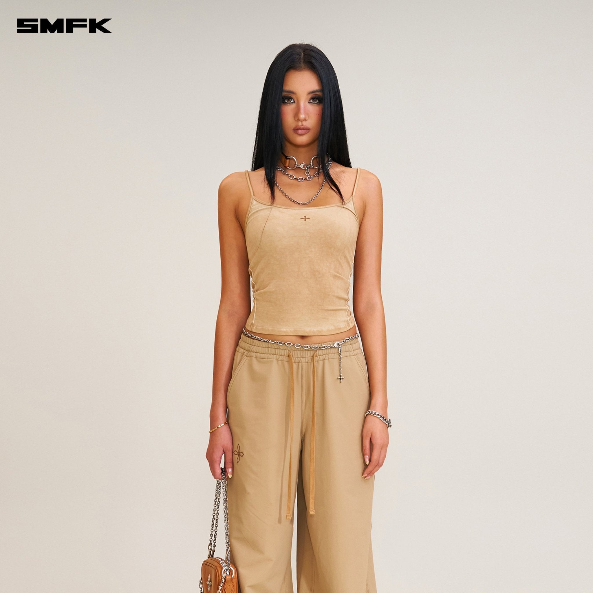 SMFK Compass Mode Tower Hike - Tech Sports Pants In Sand | MADAX