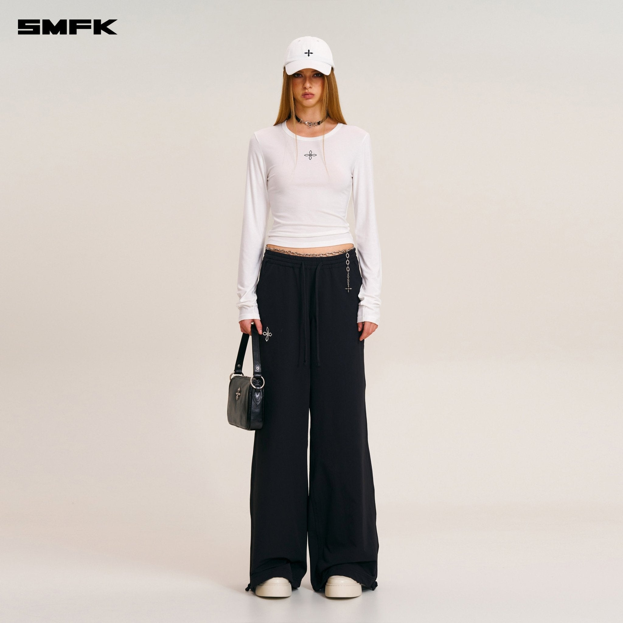 SMFK Compass Mode Tower Hike - Tech Sports Pants In Wild Black | MADAX