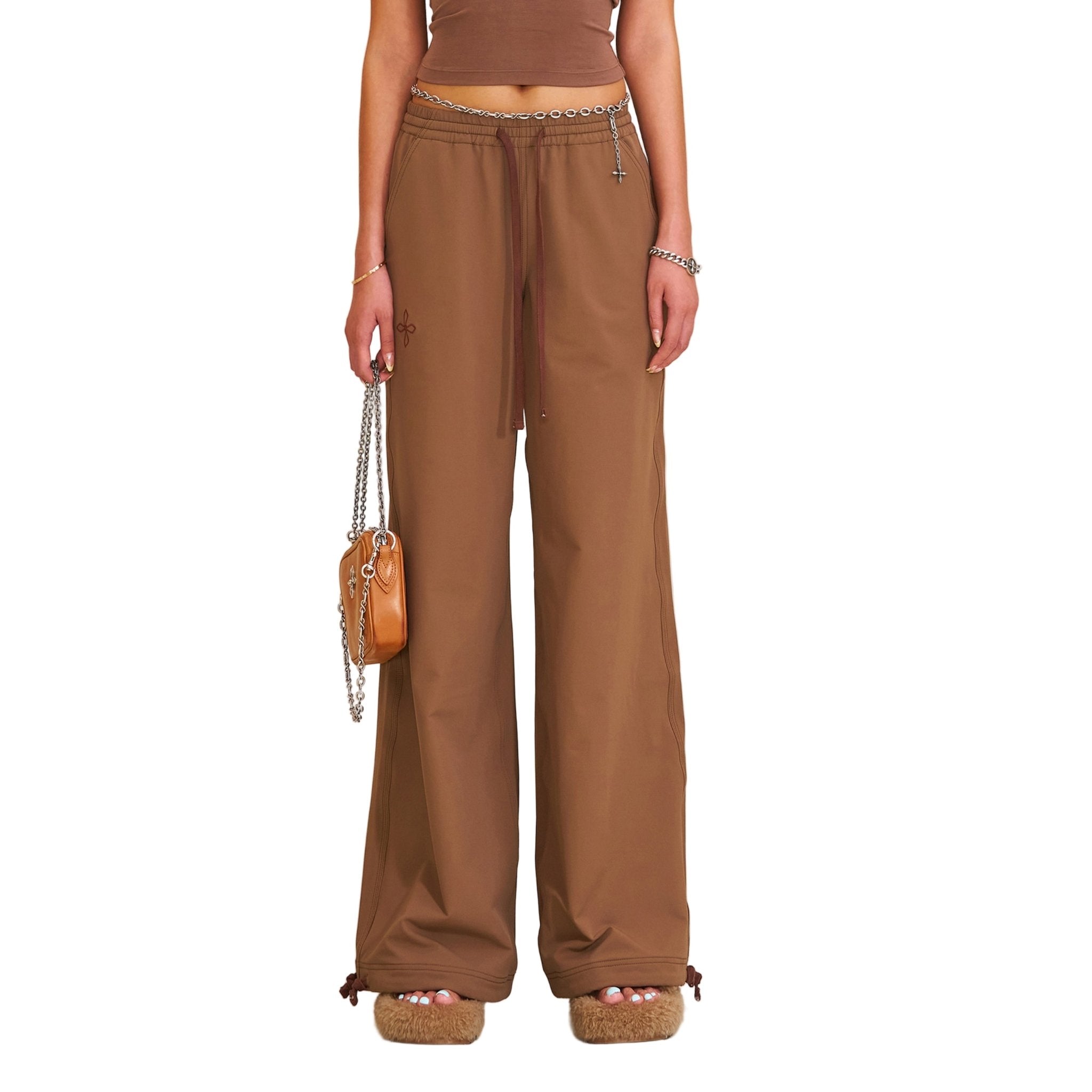 SMFK Compass Mode Tower Hike - Tech Sports Pants In Wild Horse Brown | MADAX