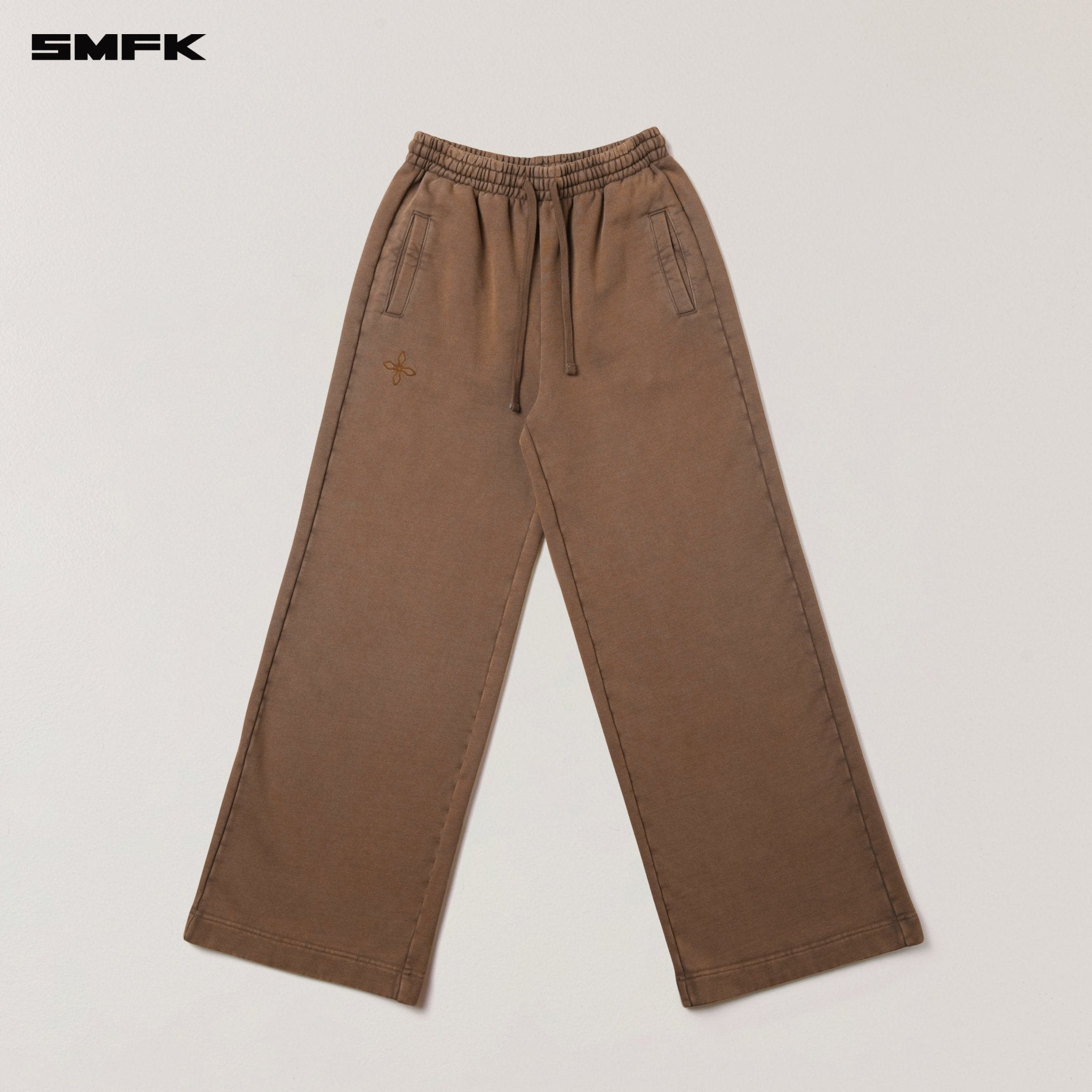 SMFK Compass Mode Tower Loose Sports Pants In Wild Horse Brown | MADAX