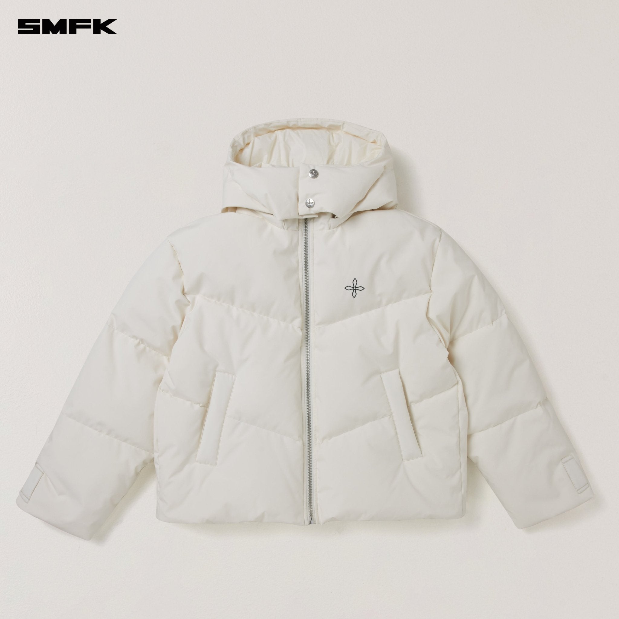 SMFK COMPASS MODE WASTELAND HUNTING DOWN JACKET/LOOSE/ SNOW MOUNTAIN WHITE | MADAX