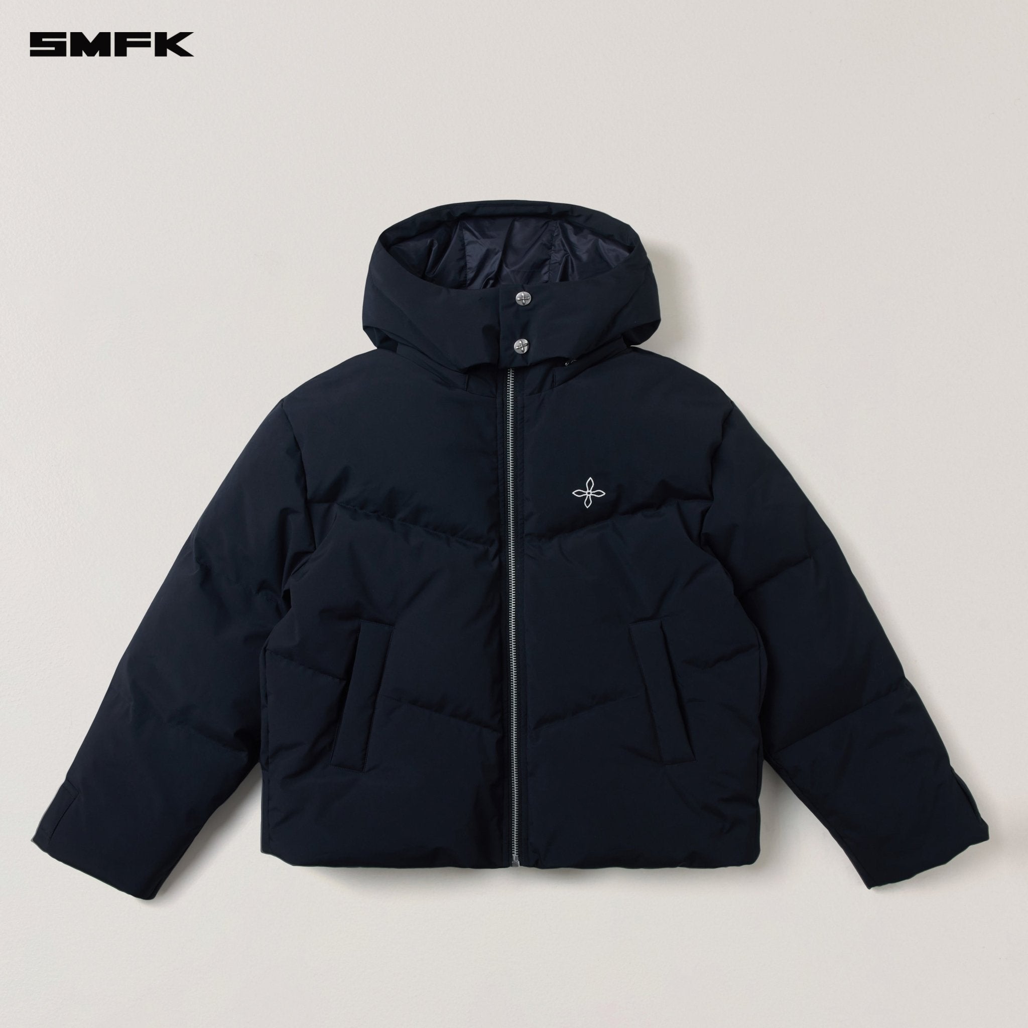 SMFK COMPASS MODE WASTELAND HUNTING DOWN JACKET/LOOSE/ WILD BLACK | MADAX