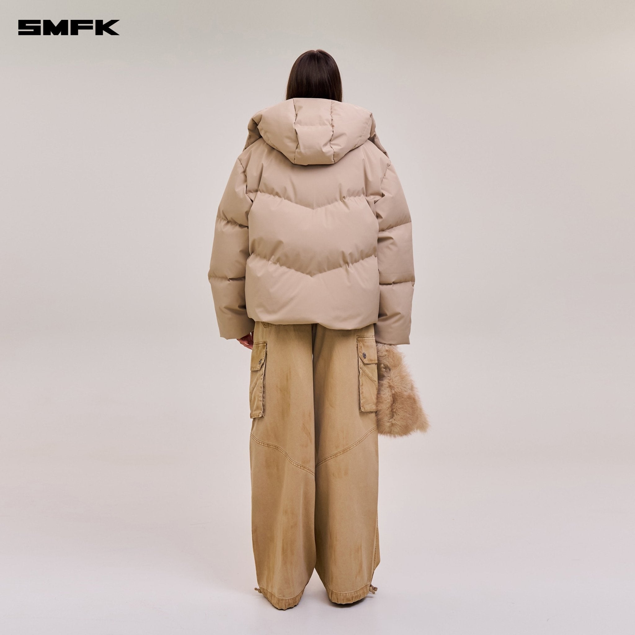 SMFK COMPASS MODE WASTELAND HUNTING DOWN JACKET/LOOSE/FADE SAND | MADAX