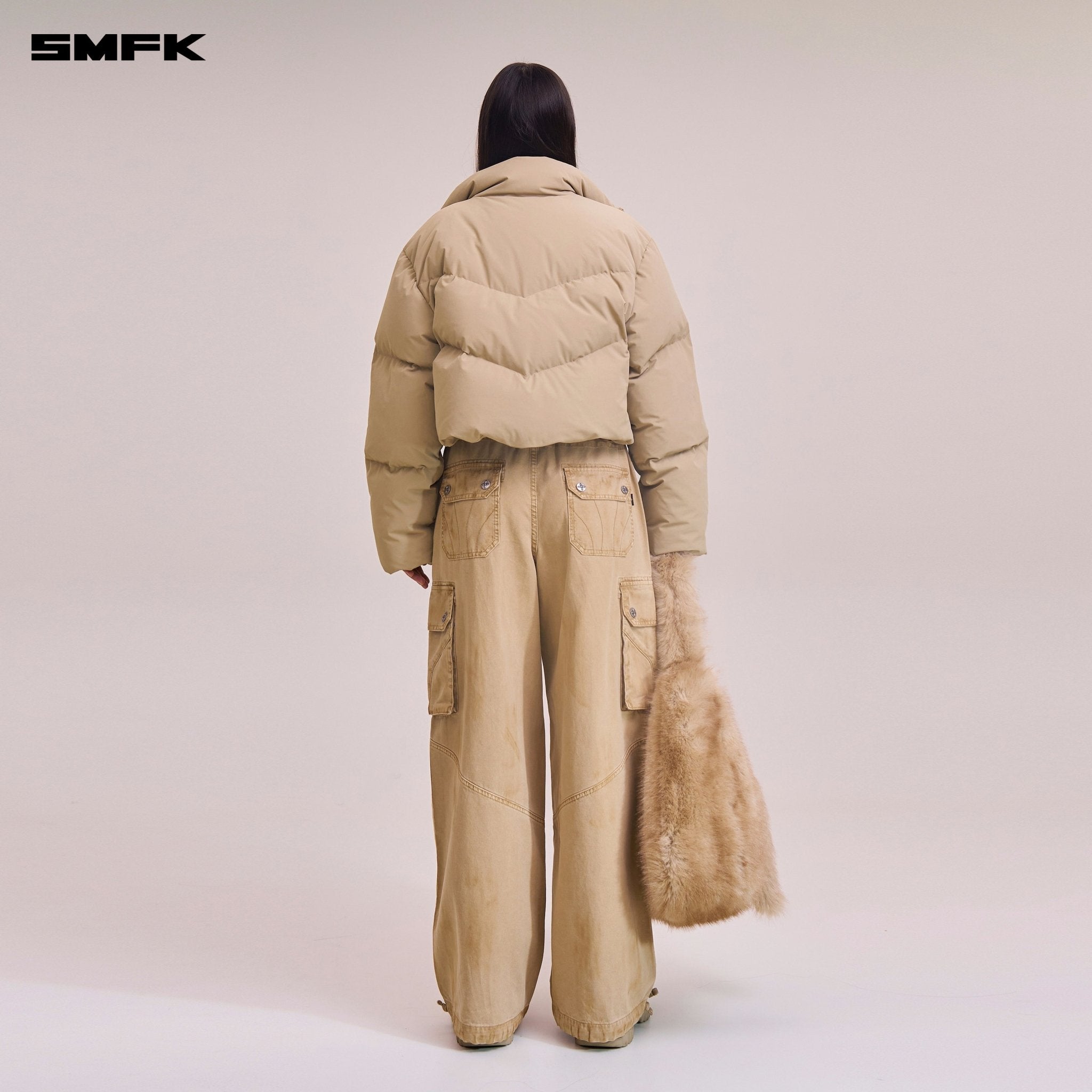 SMFK COMPASS MODE WASTELAND HUNTING DOWN JACKET/SHORT/ FADE SAND | MADAX