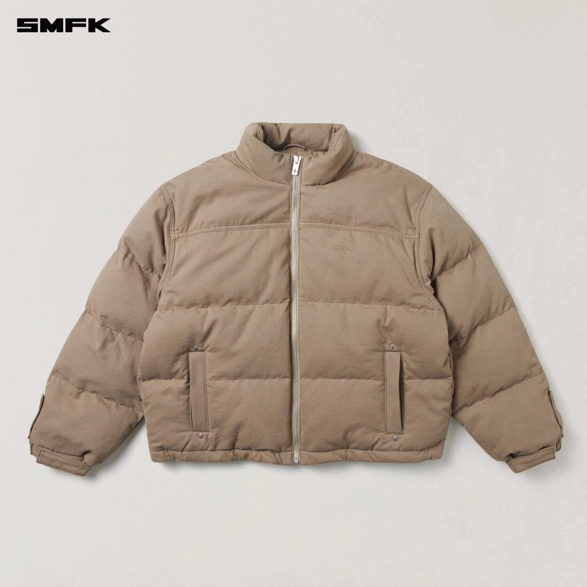 SMFK COMPASS MODE WASTELAND HUNTING WADDED JACKET IN SAND | MADAX