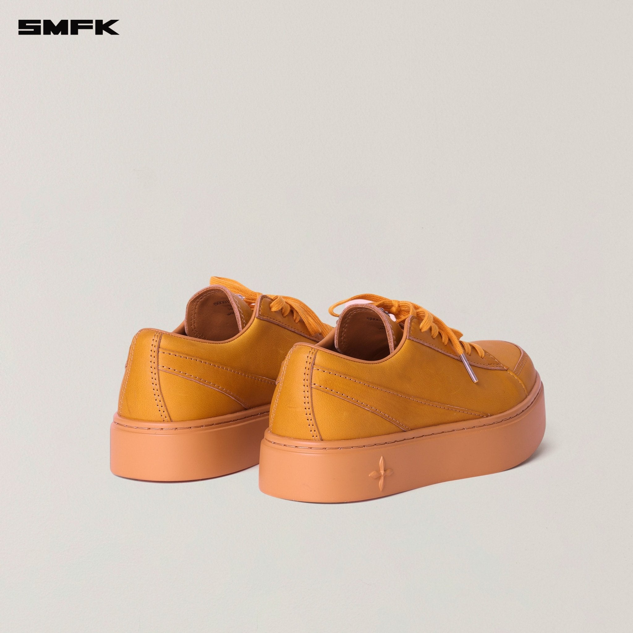 SMFK Compass Origin Leather Sneaker Low In Grassland Khaki | MADAX