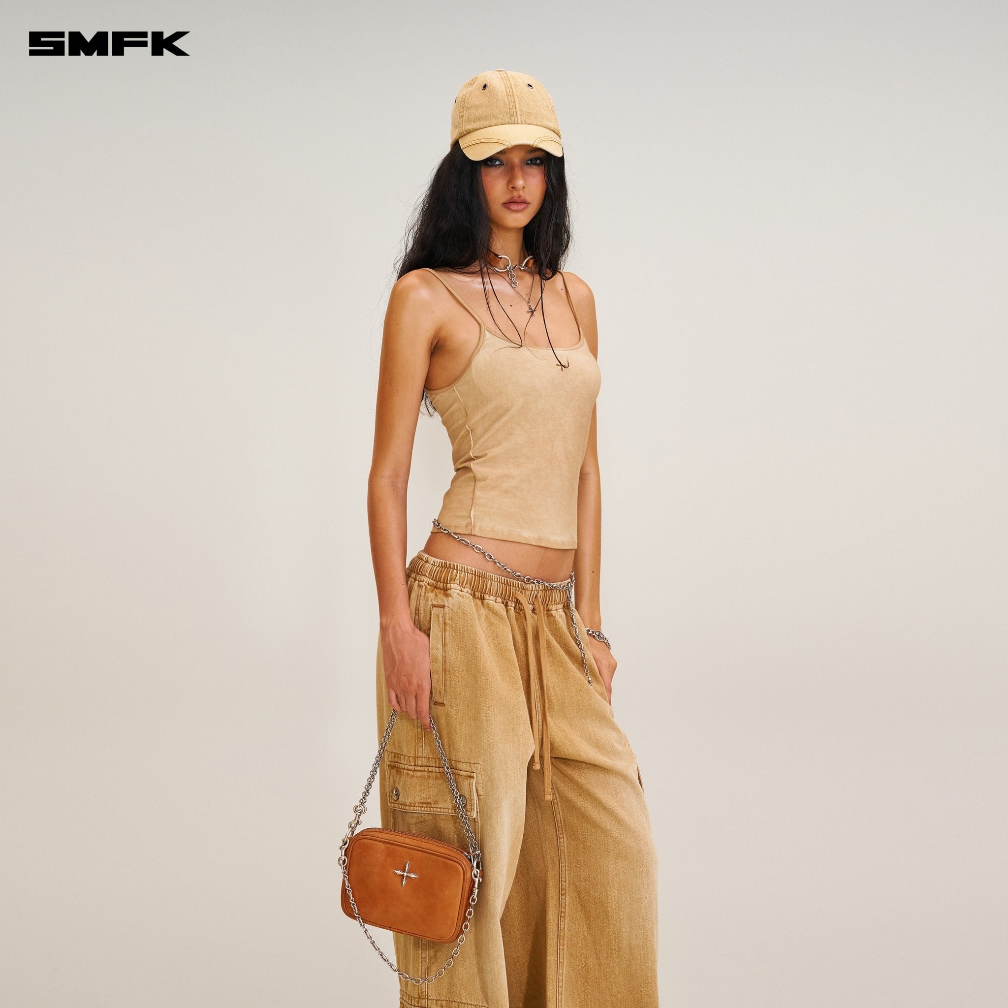 SMFK Compass Permanent Badge Metal Necklace In Antique Silver | MADAX