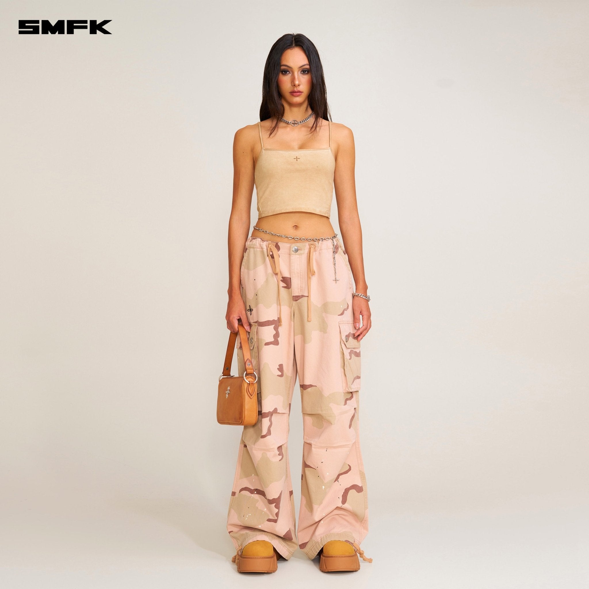 SMFK Compass Retro Camo Para Pants In Desert Camouflage | MADAX