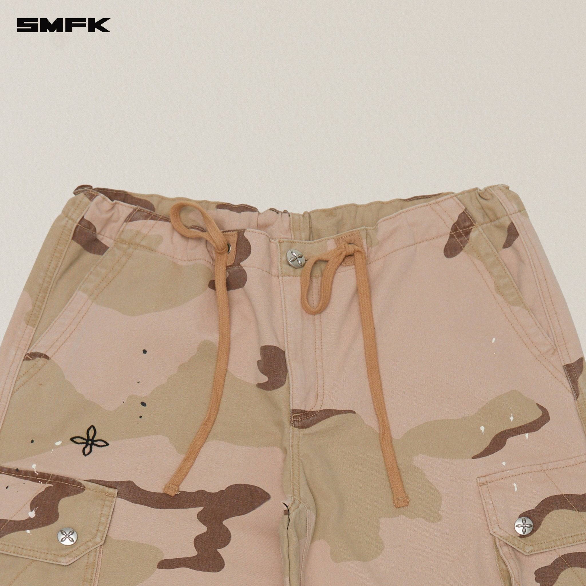 SMFK Compass Retro Camo Para Pants In Desert Camouflage | MADAX