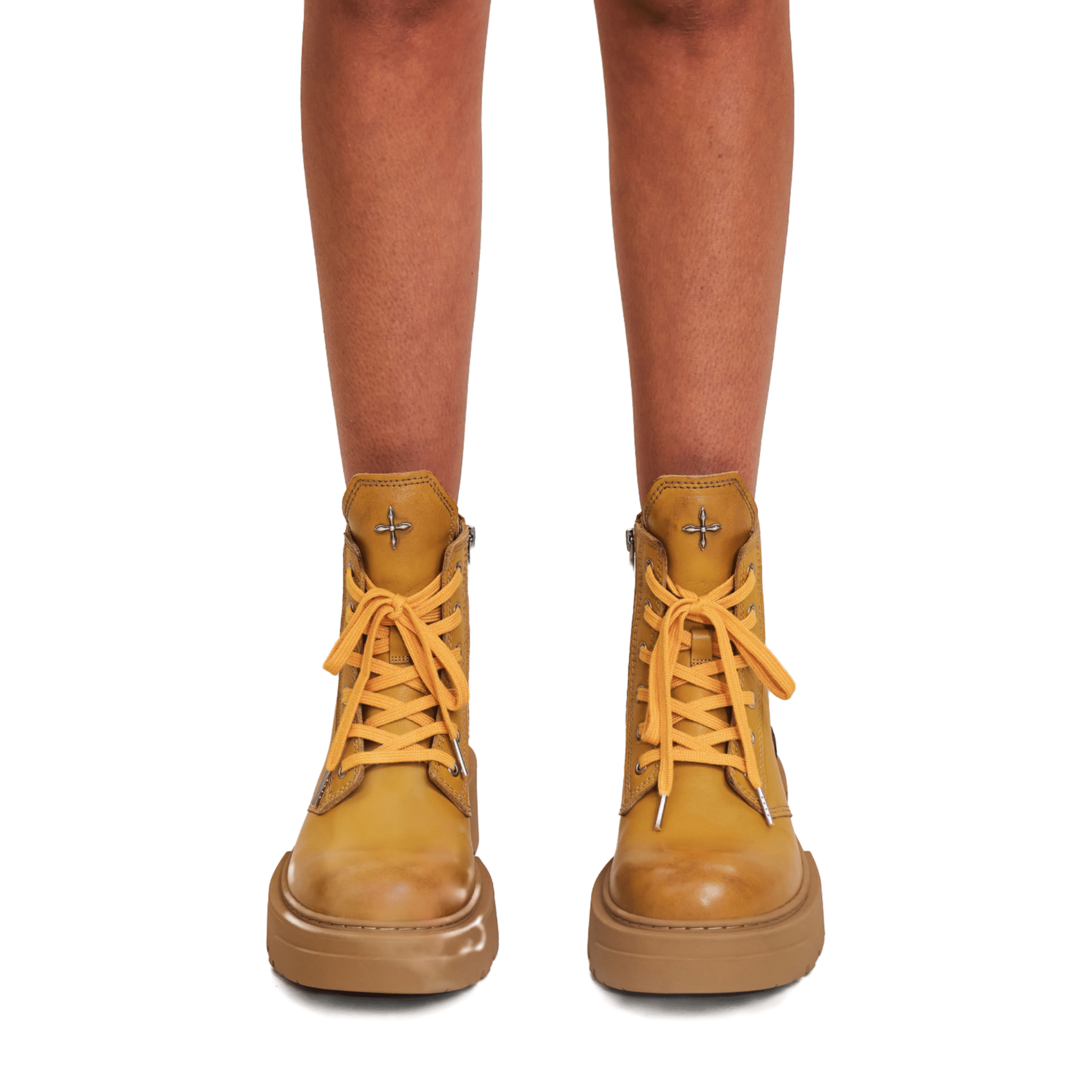 SMFK COMPASS ROVE LEATHER RIDER BOOTS GINGER | MADAX