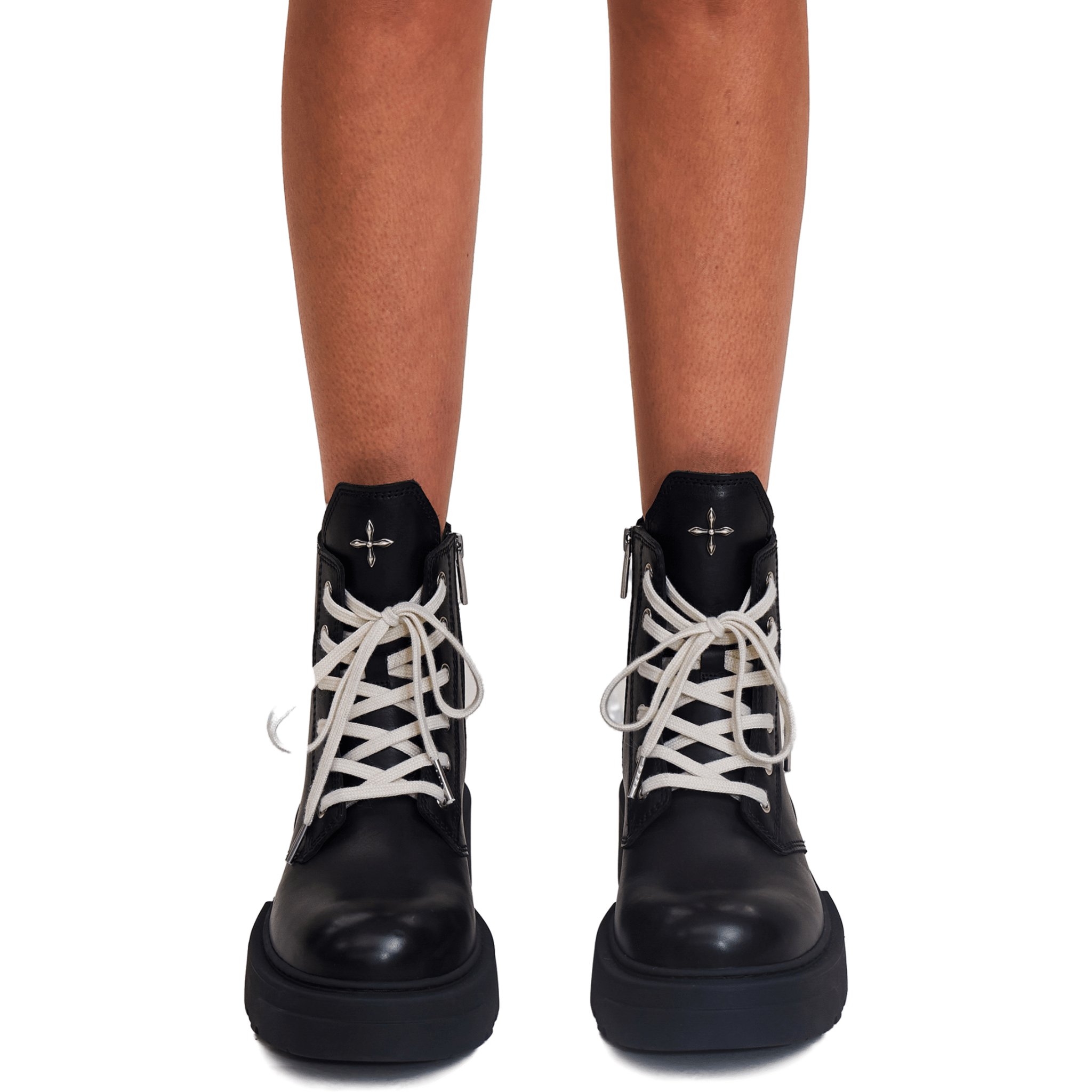 SMFK COMPASS ROVE LEATHER RIDER BOOTS WILD BLACK | MADAX