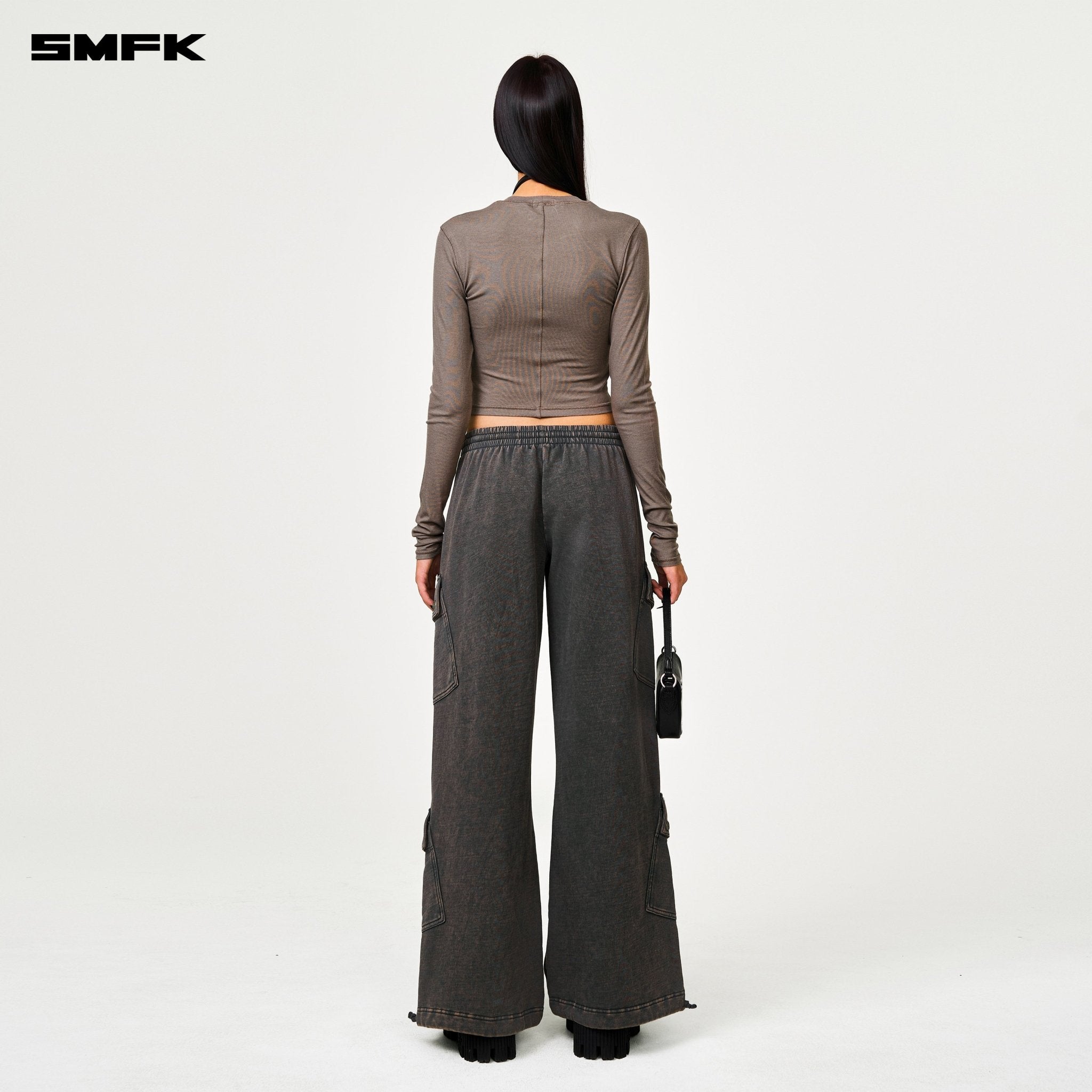 SMFK Compass Rush Slim - Fit Long Sleeves Top In Nude | MADAX