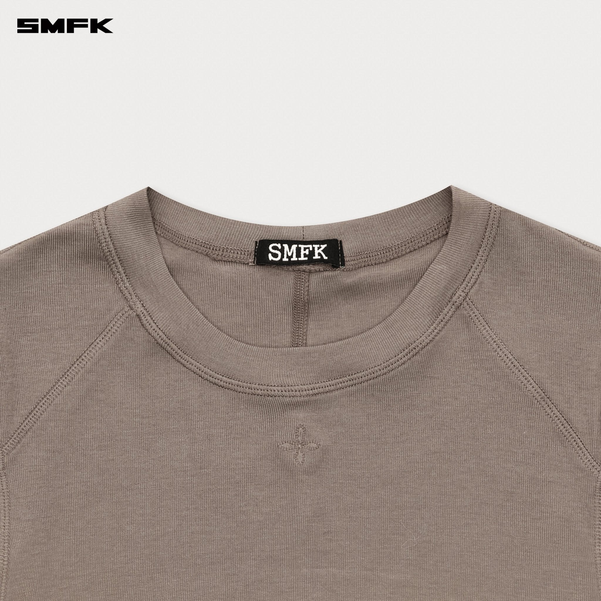 SMFK Compass Rush Slim - Fit Long Sleeves Top In Nude | MADAX