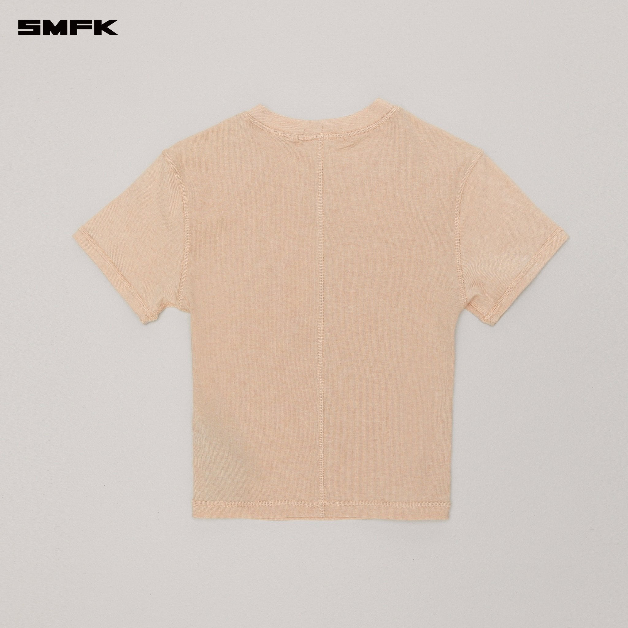 SMFK Compass Rush Slim - Fit Tee In Linen | MADAX