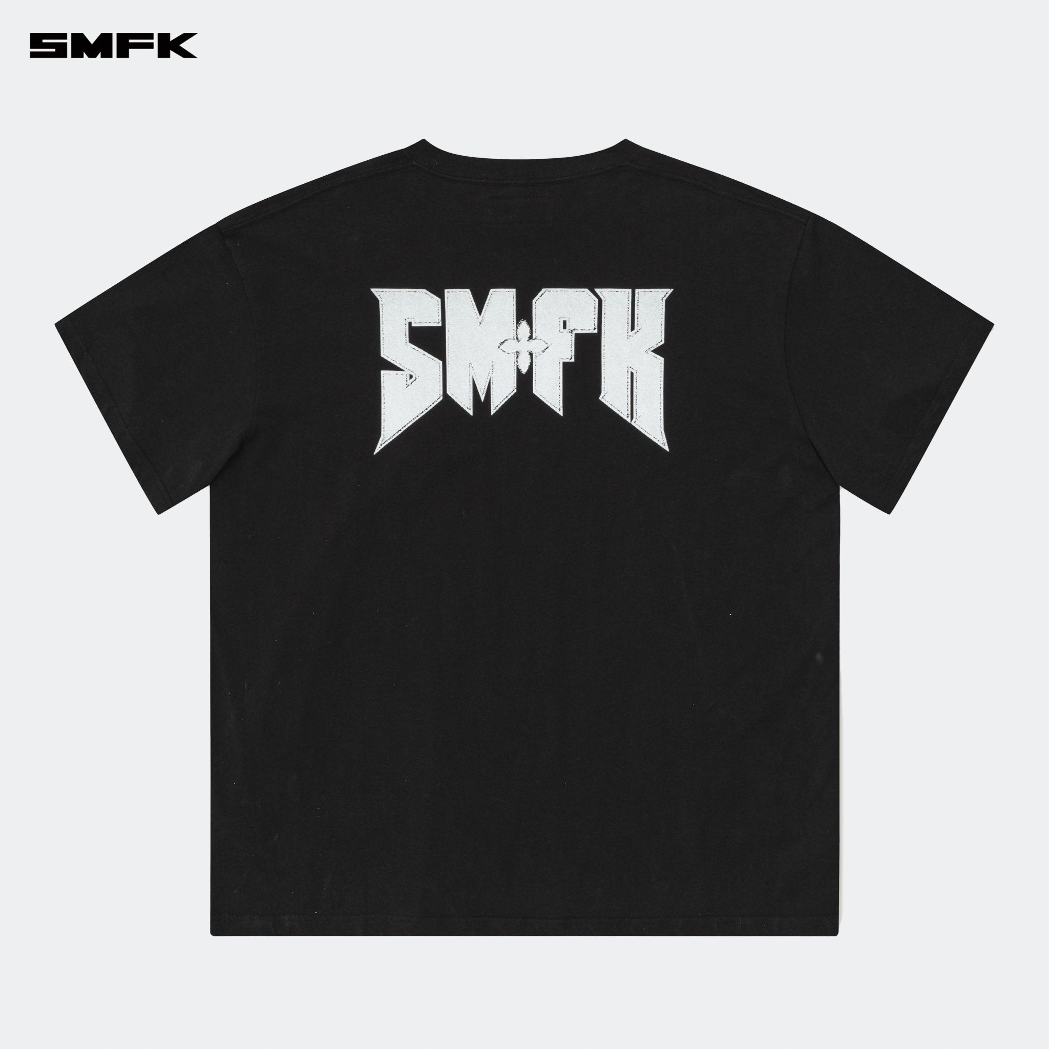 SMFK Compass SMFK Metal Rock Loose Tee Black | MADAX