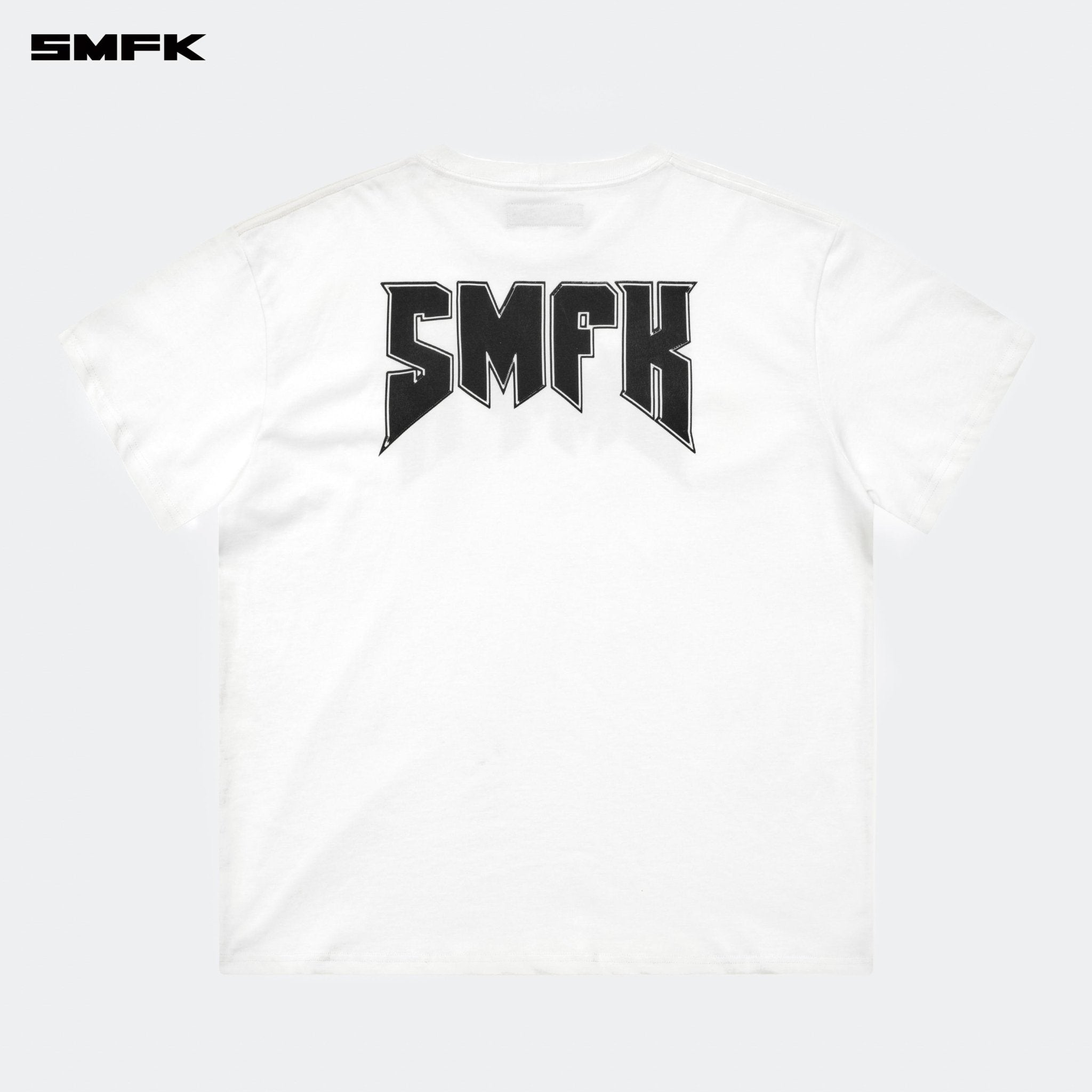 SMFK Compass SMFK Metal Rock Loose Tee Cream | MADAX