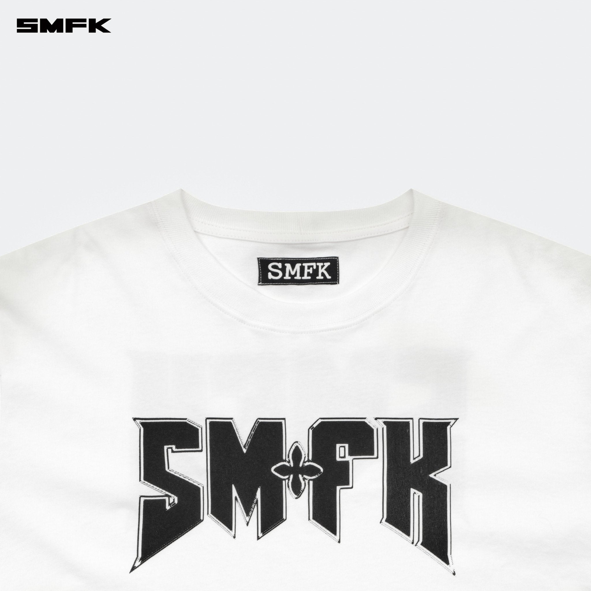 SMFK Compass SMFK Metal Rock Loose Tee Cream | MADAX